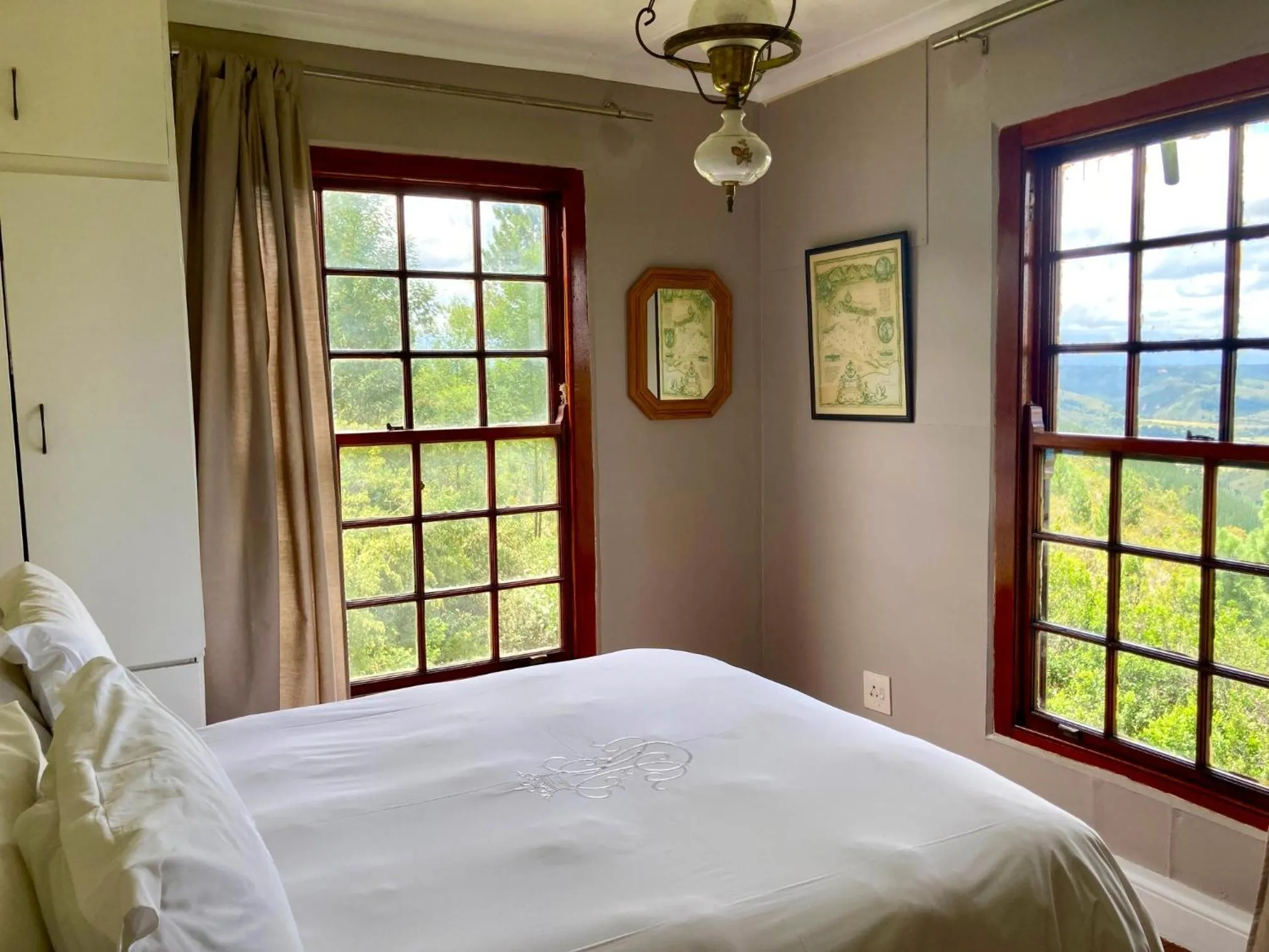 Bed in Protea Wilds Retreat