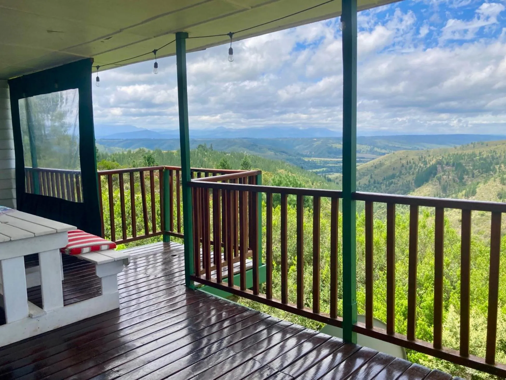 Patio in Protea Wilds Retreat