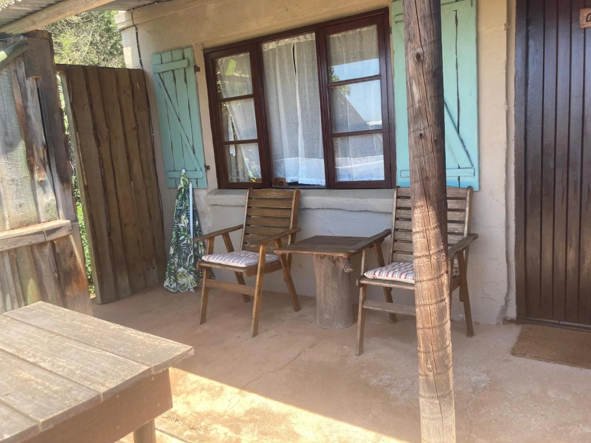 Patio in Protea Wilds Retreat