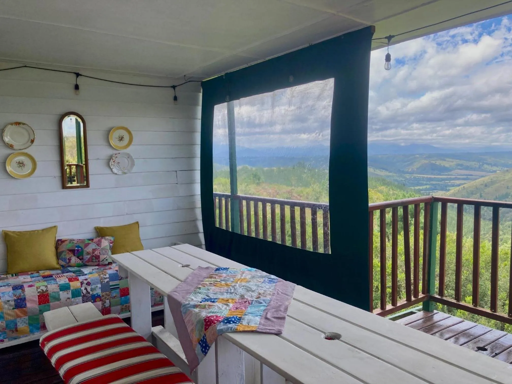 Patio in Protea Wilds Retreat