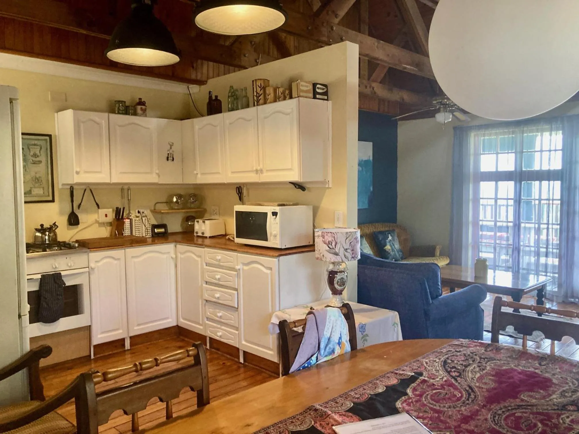 Living room in Protea Wilds Retreat
