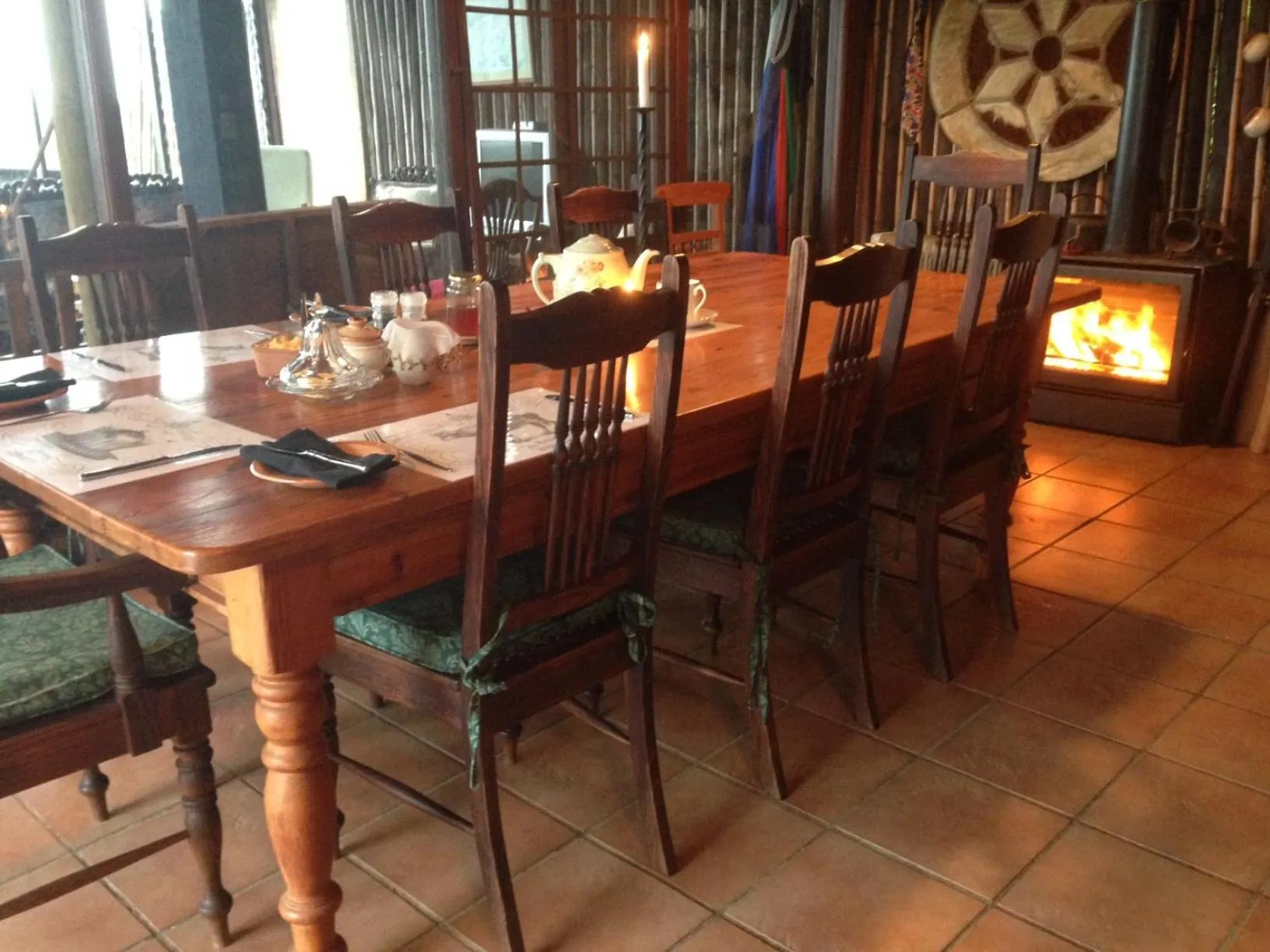Restaurant/places to eat in Protea Wilds Retreat