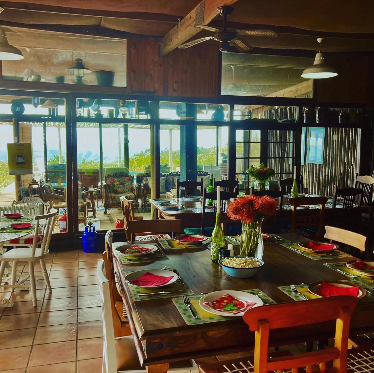Restaurant/places to eat in Protea Wilds Retreat