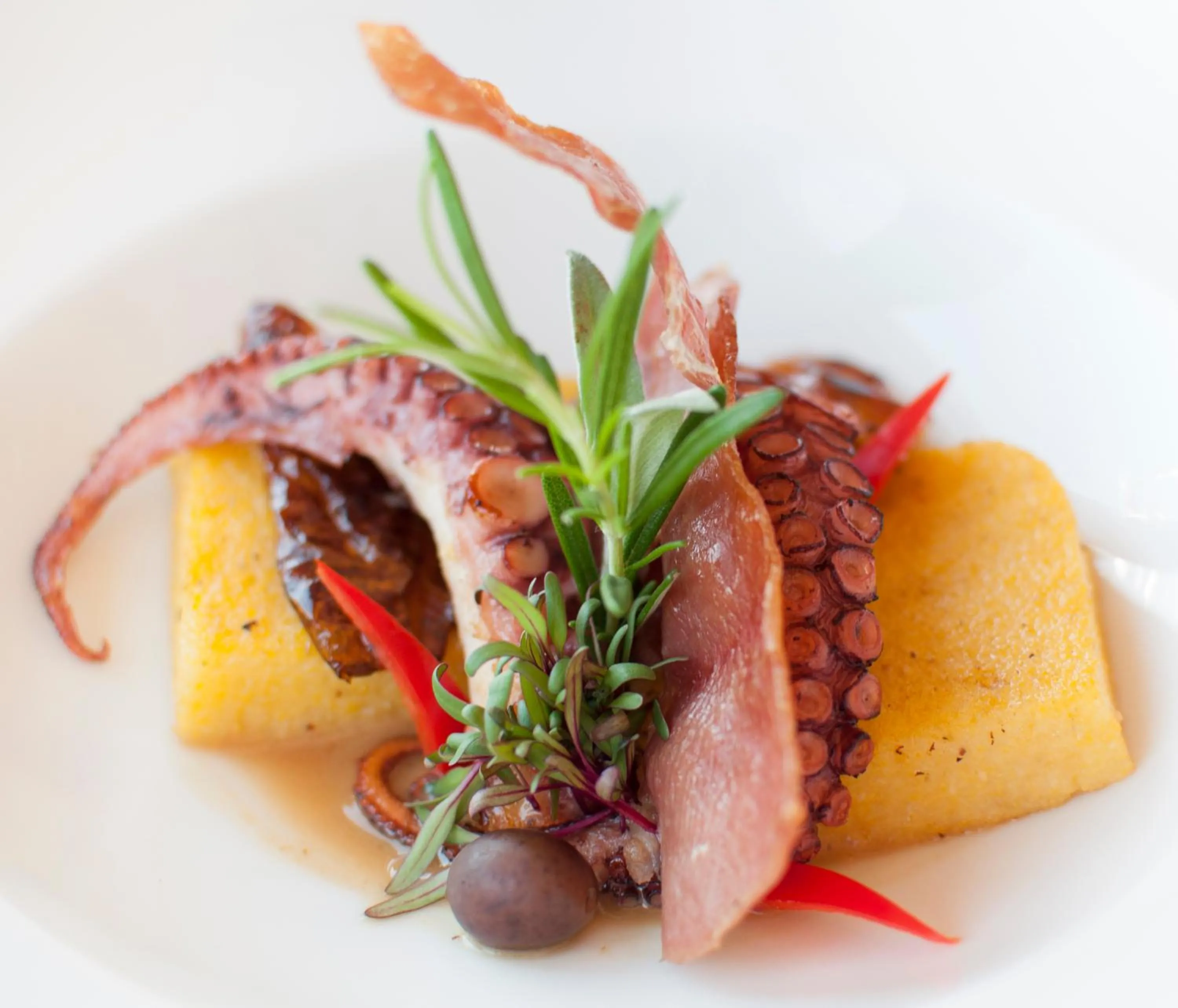 Food close-up in Hotel Cliff Belvedere