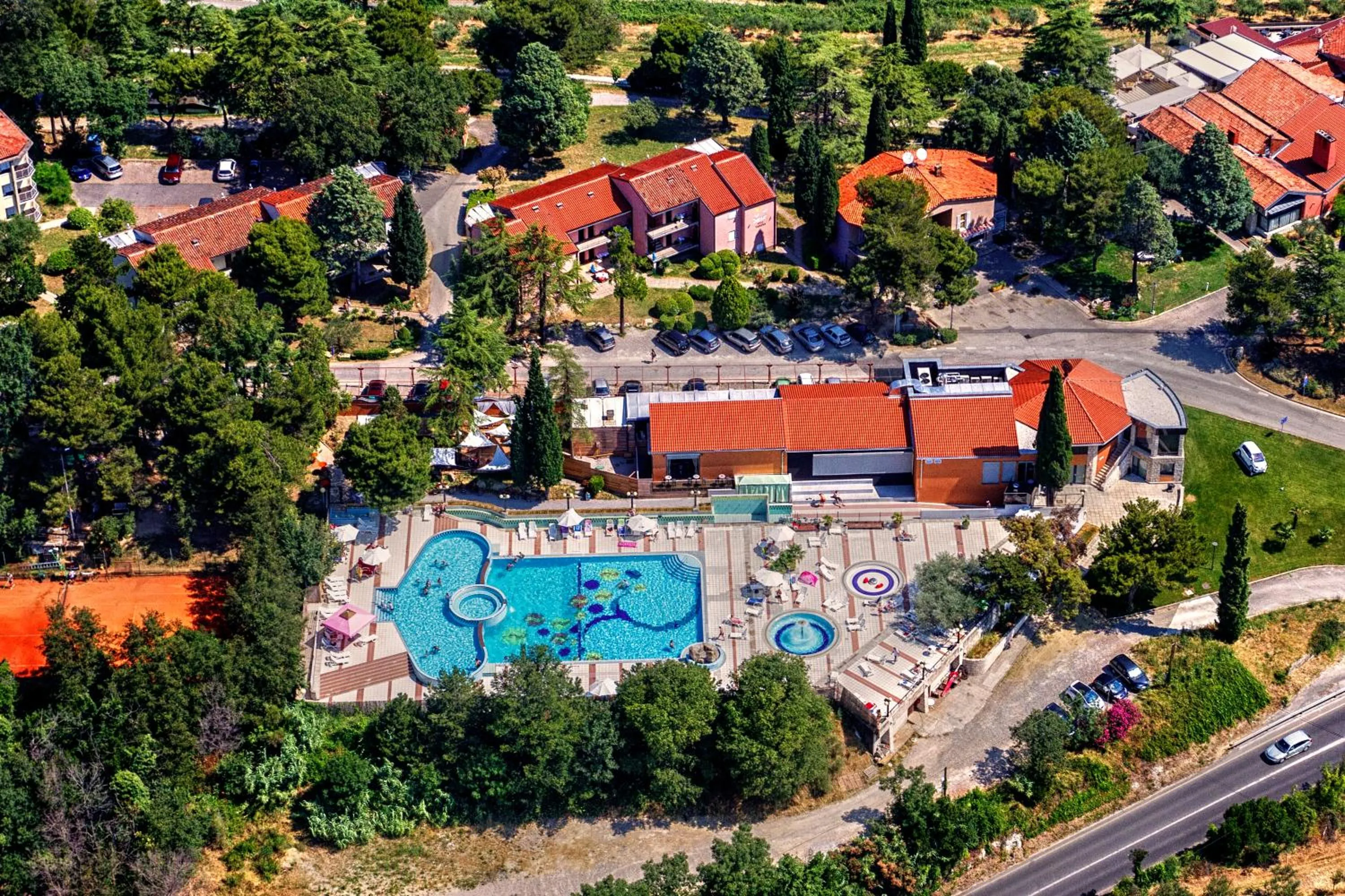 Bird's eye view in Hotel Cliff Belvedere