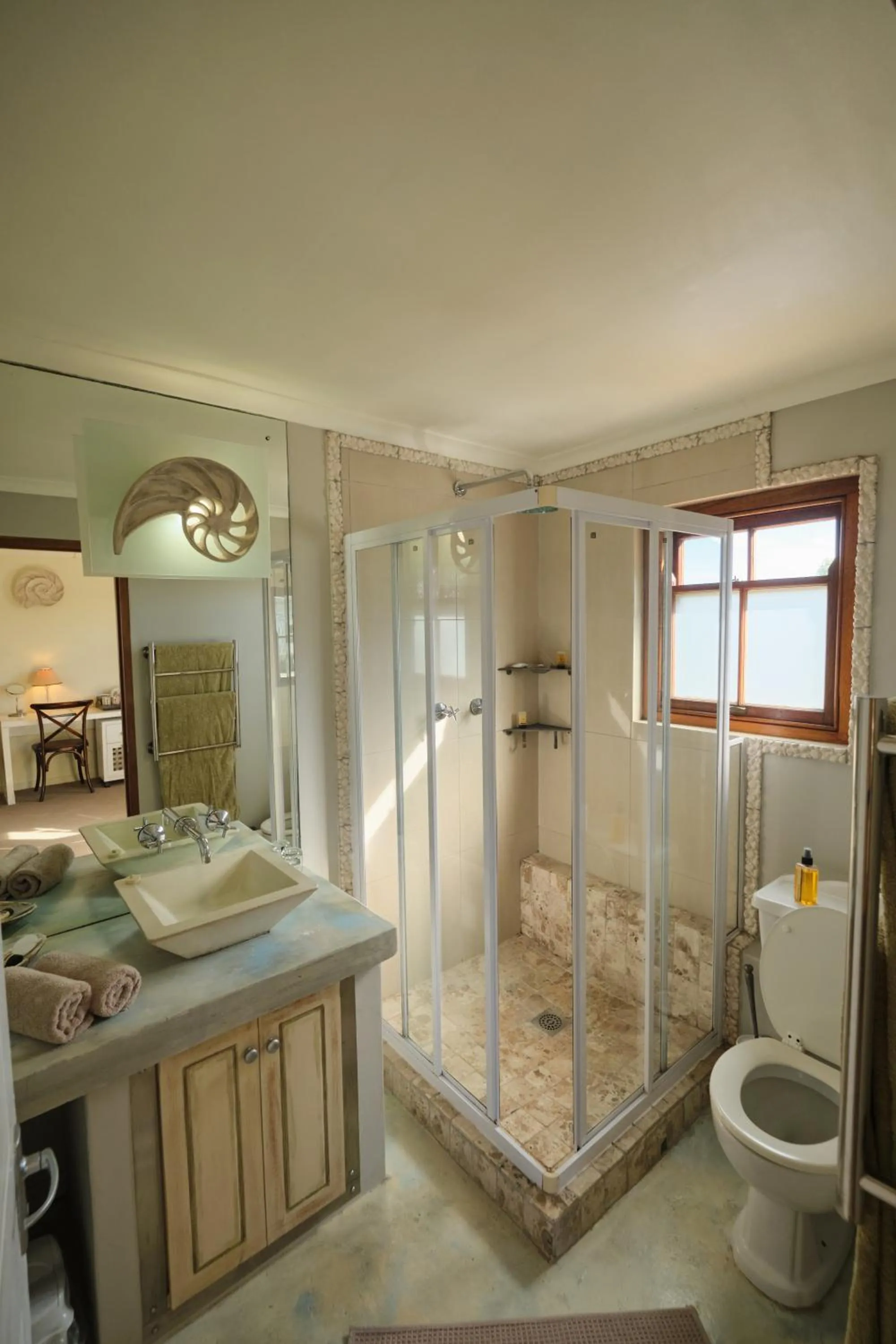 Bathroom in Grootvlei Guest Farm