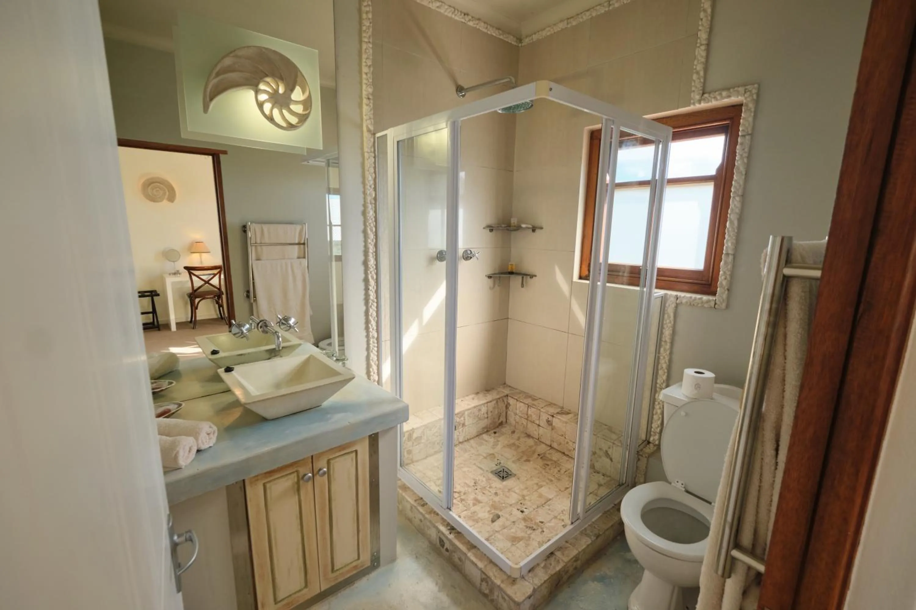 Bathroom in Grootvlei Guest Farm