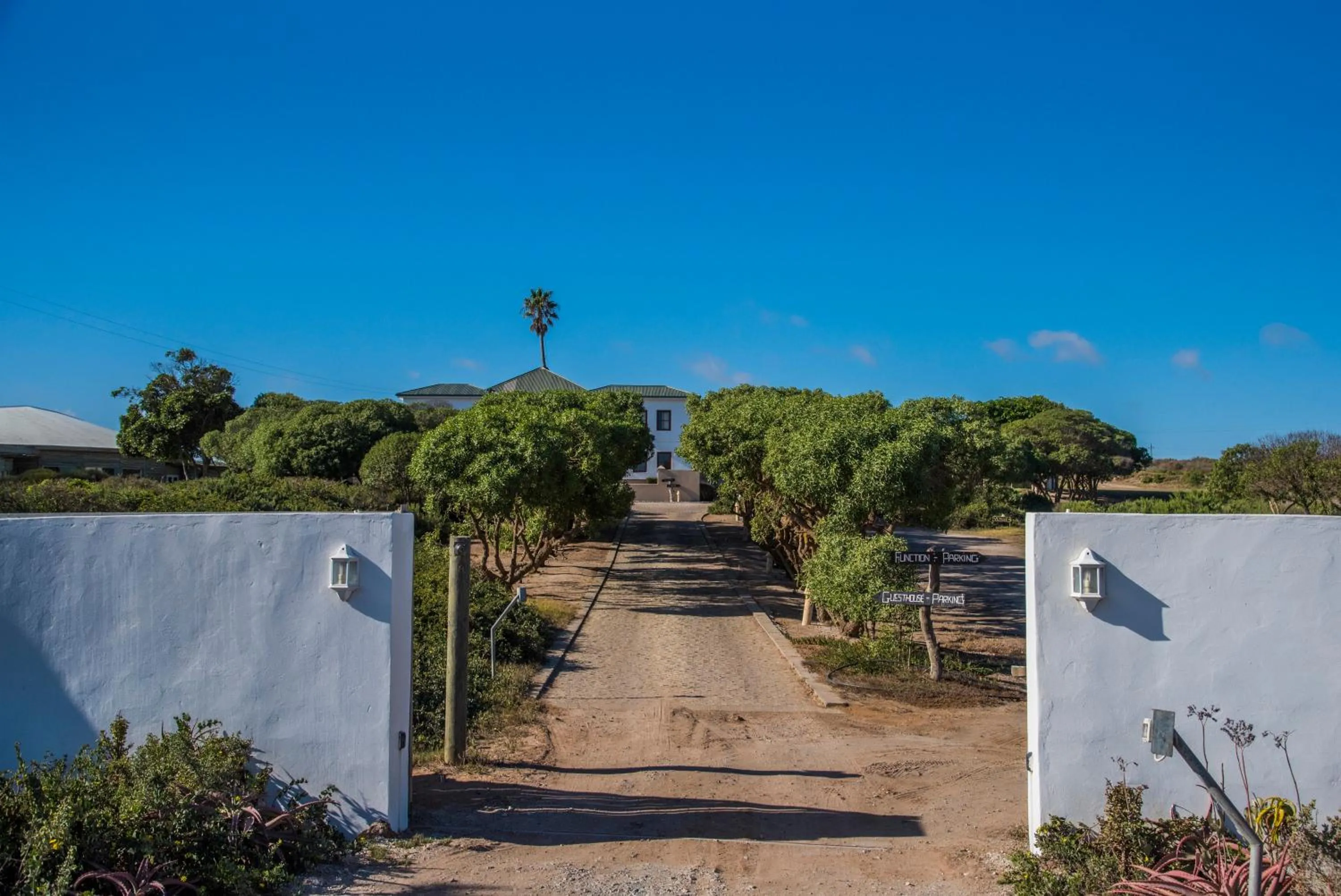 Facade/entrance in Grootvlei Guest Farm