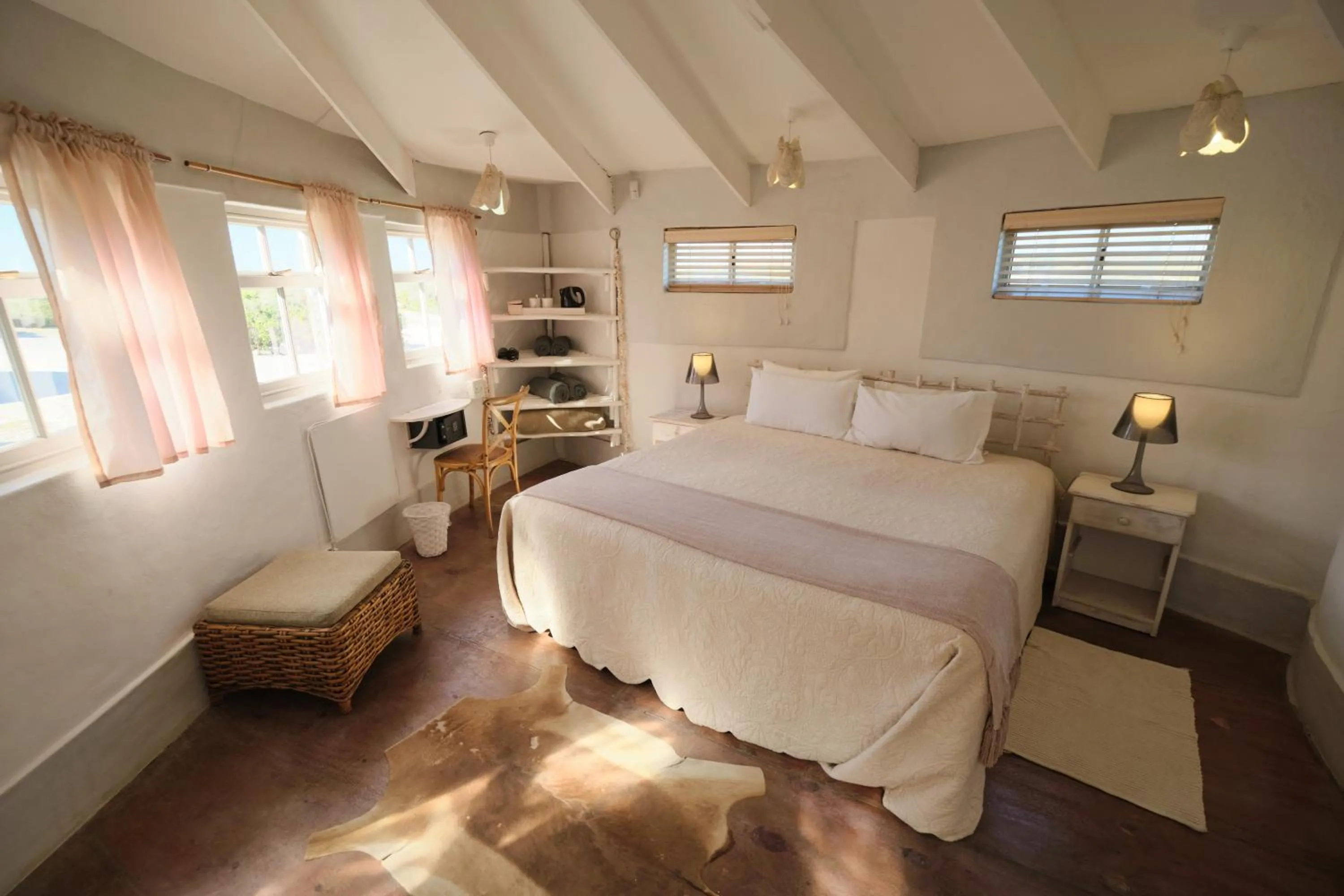 Bed in Grootvlei Guest Farm