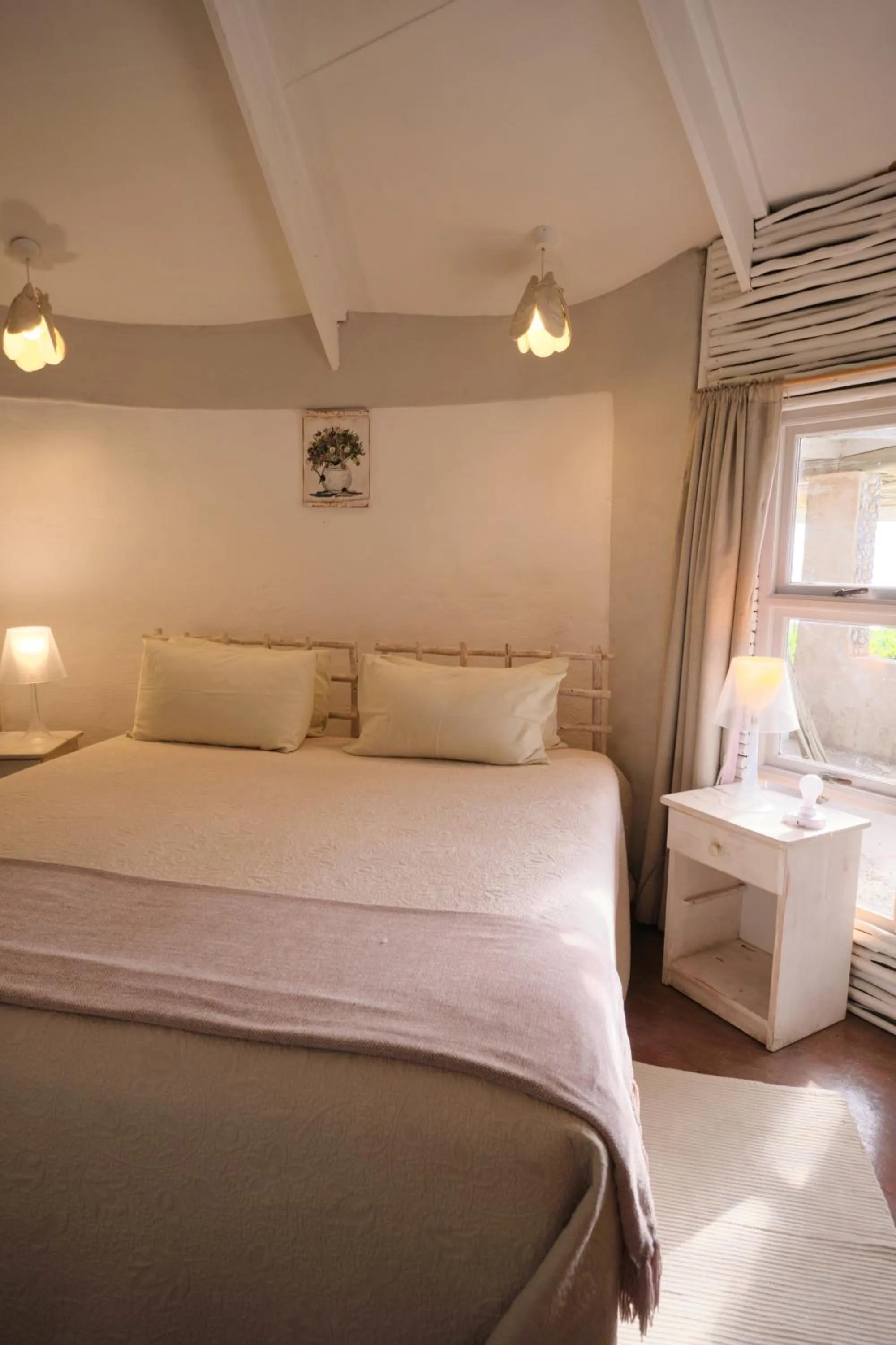 Bed in Grootvlei Guest Farm