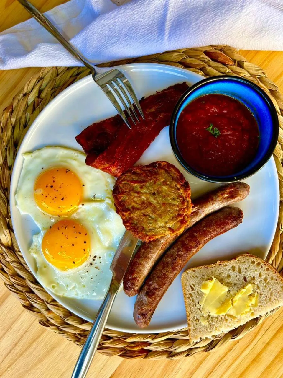 Breakfast in Grootvlei Guest Farm