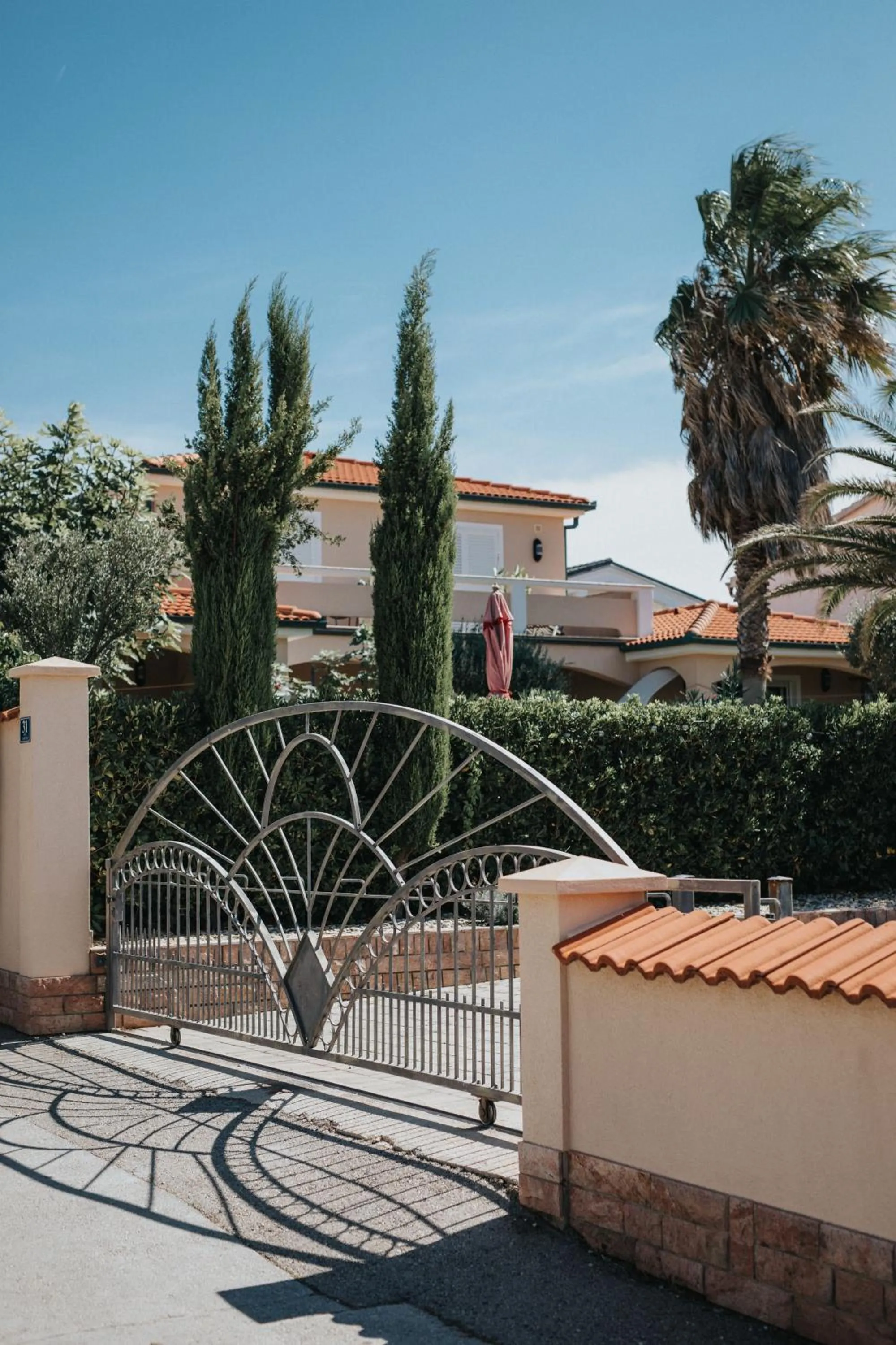Facade/entrance in Villa Lantana