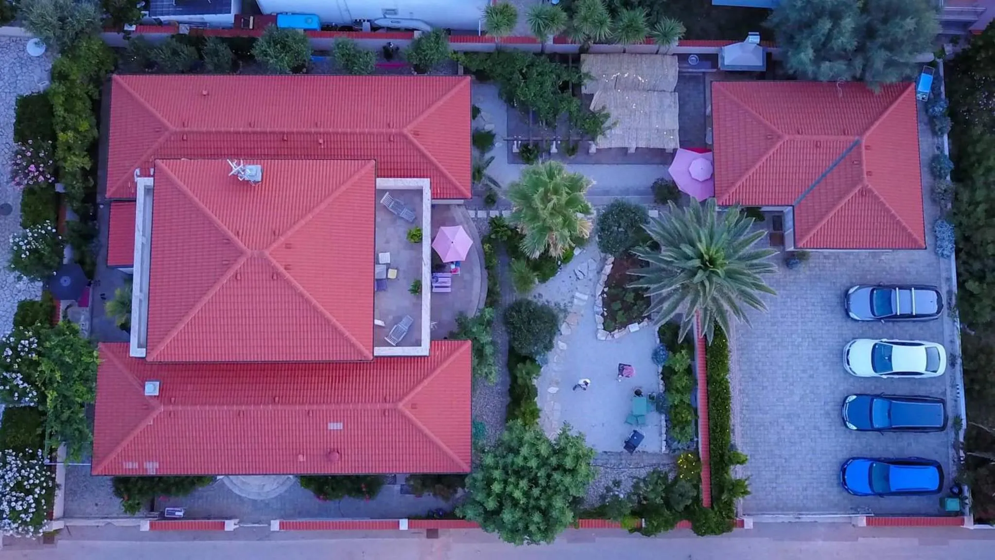 Bird's eye view in Villa Lantana
