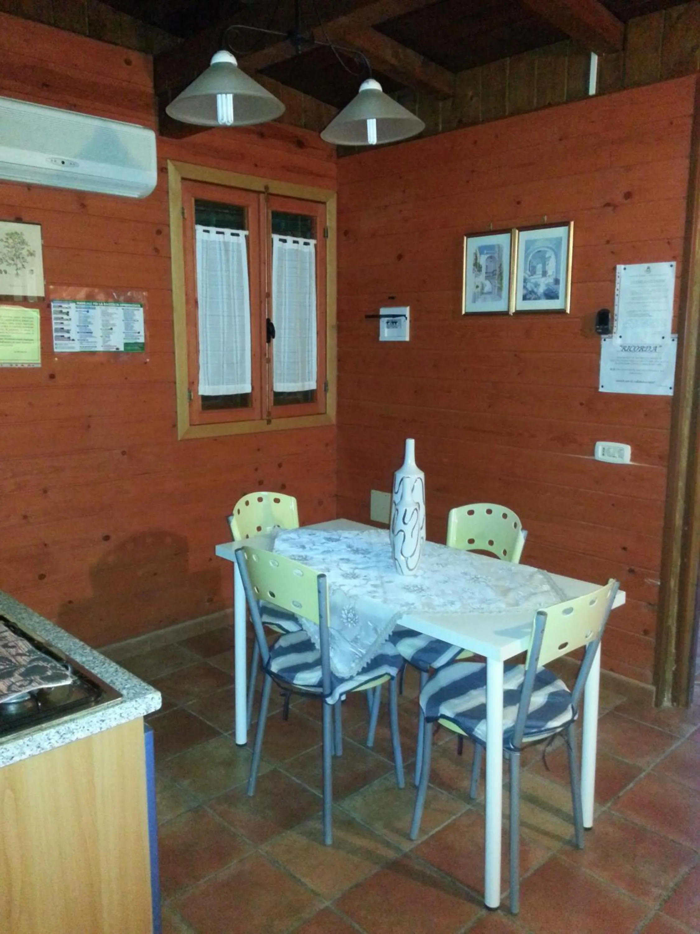Dining area in Residence "Il Faro"