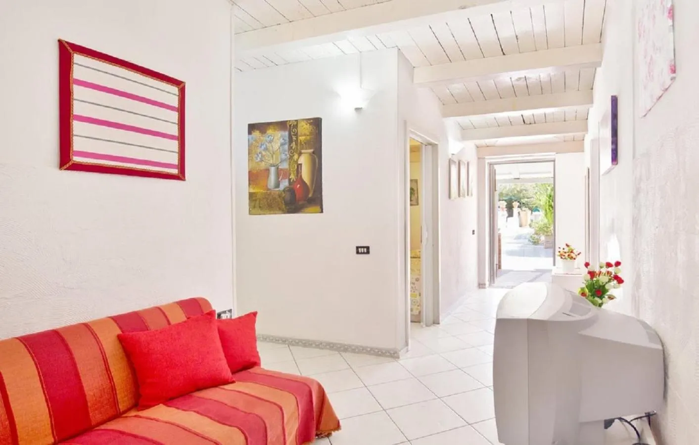 Living room in Residence "Il Faro"