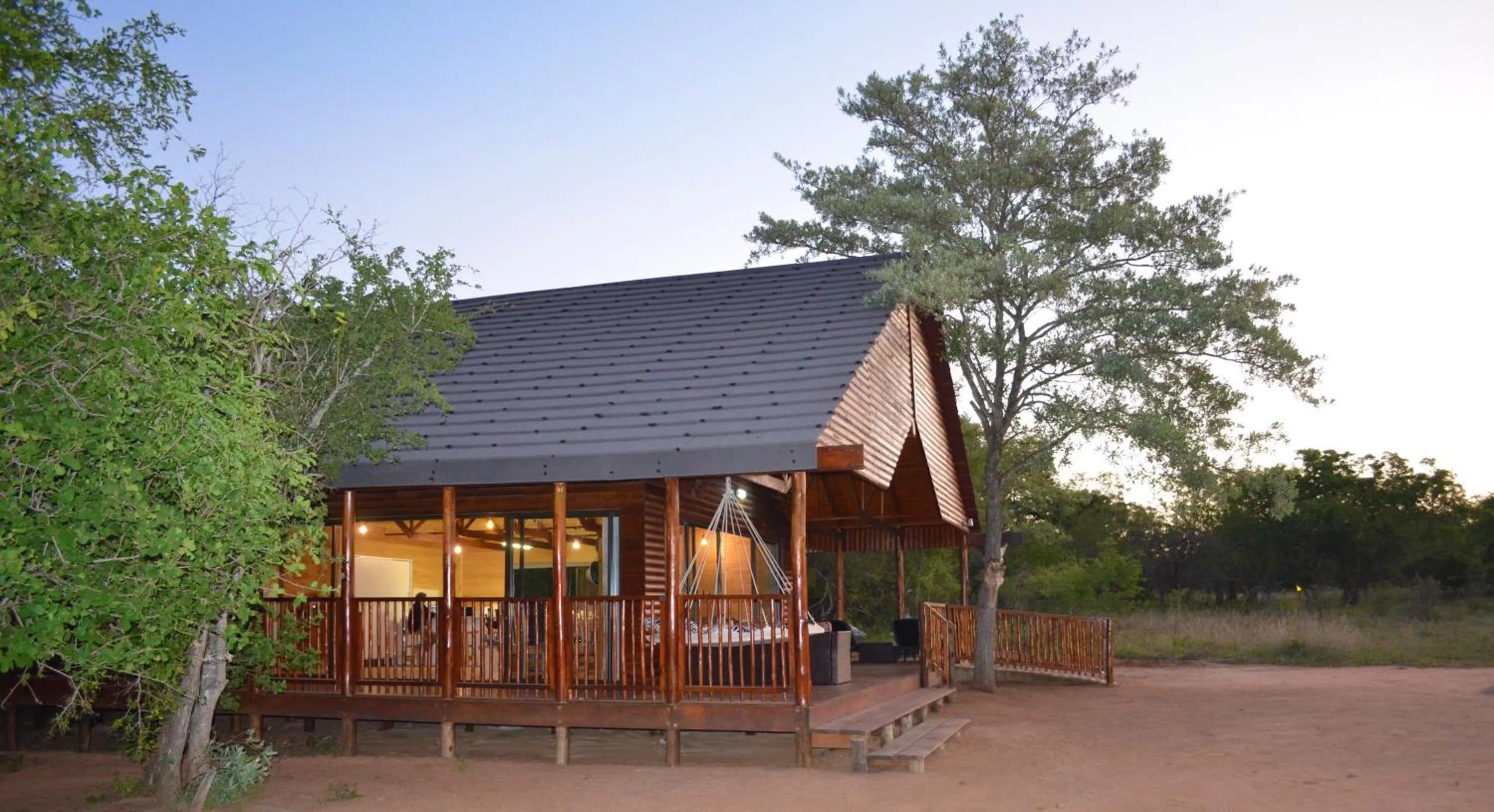 Property building in Pezulu Tree House Lodge