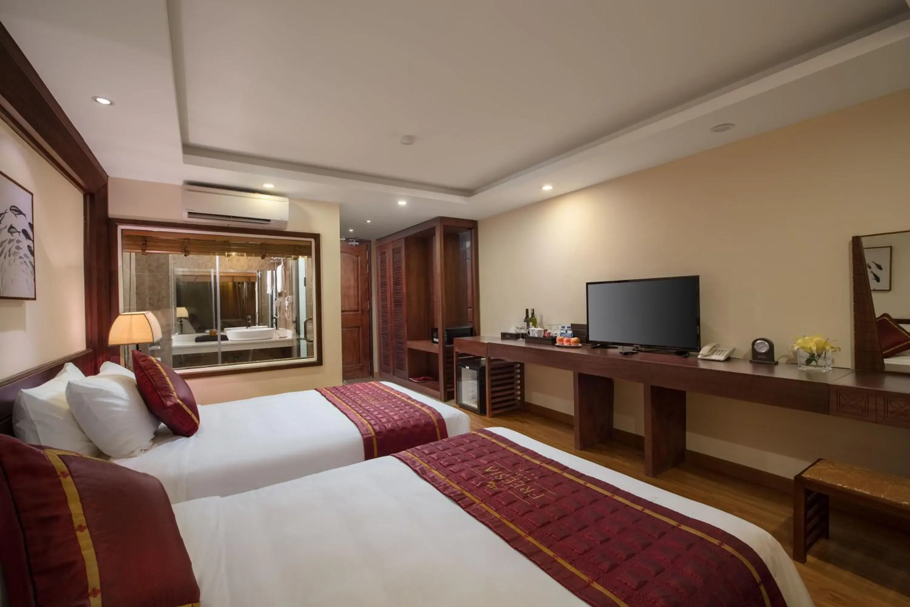 Superior Twin Room in Sapa Freesia Hotel Superior Twin Room in Sapa Freesia Hotel