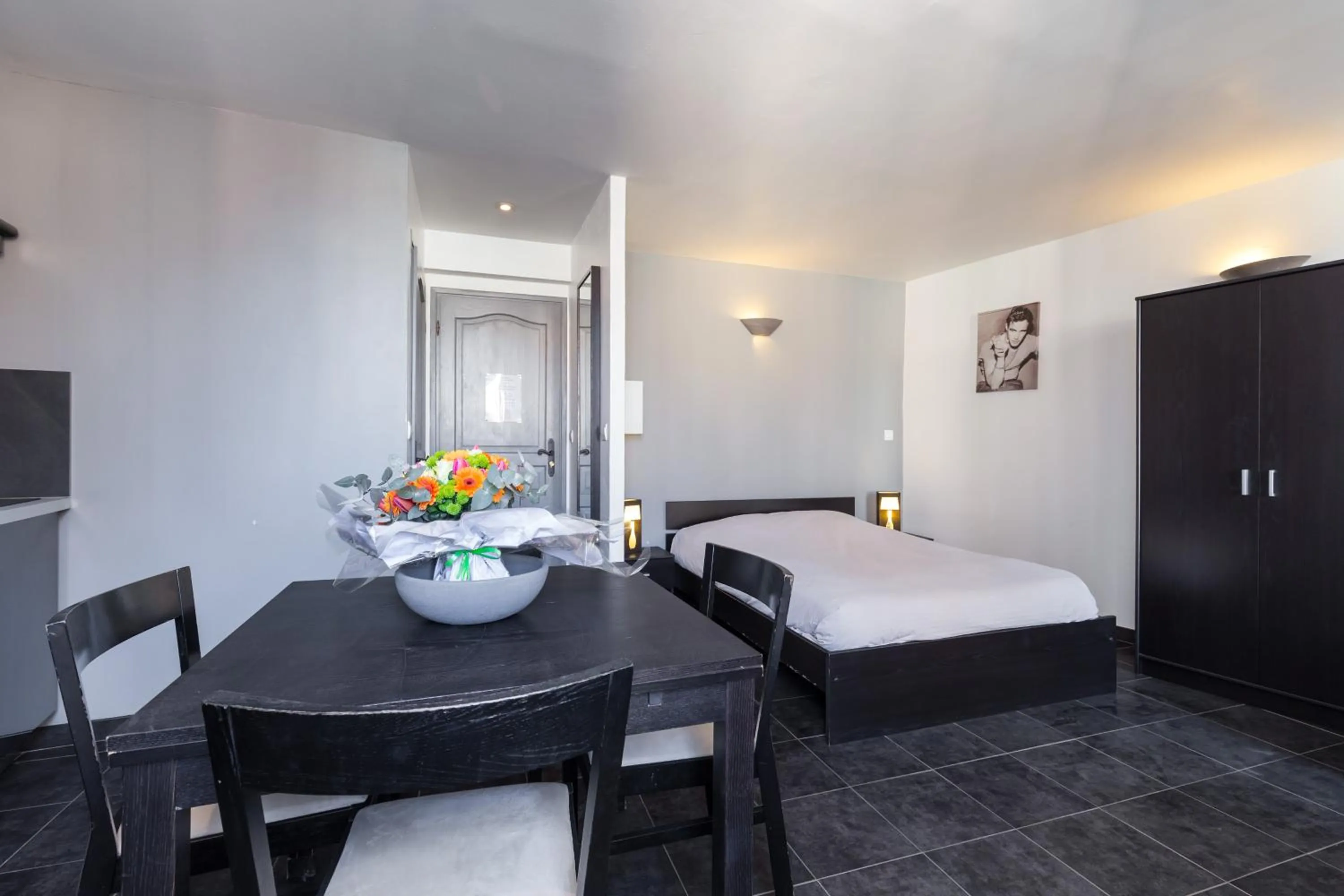 Living room, Bed in Florella Maréchal Joffre