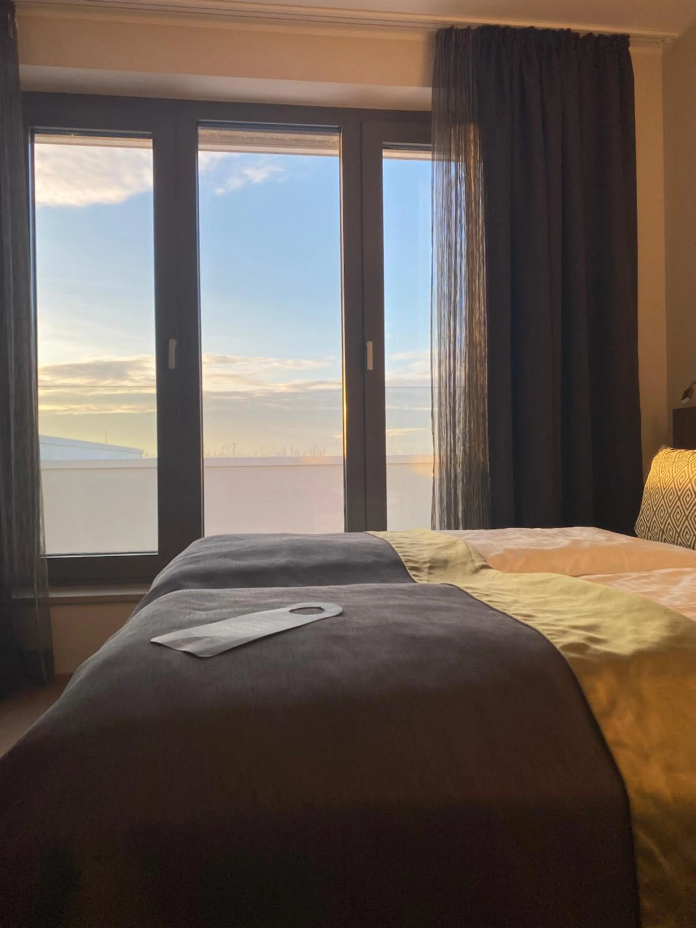 Bed in Hotel TheGreen