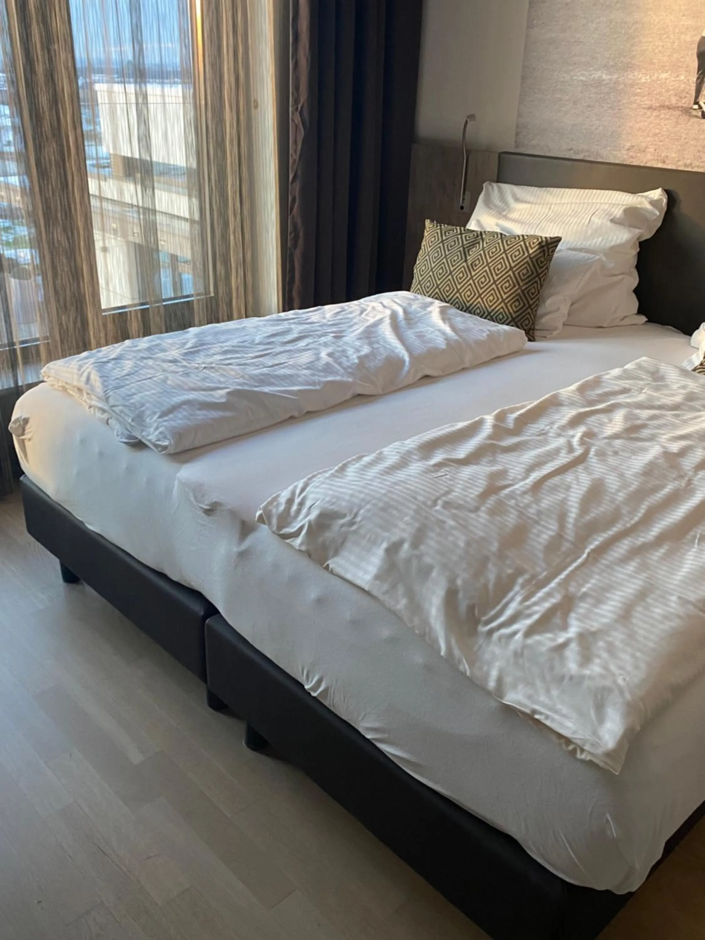 Bed in Hotel TheGreen