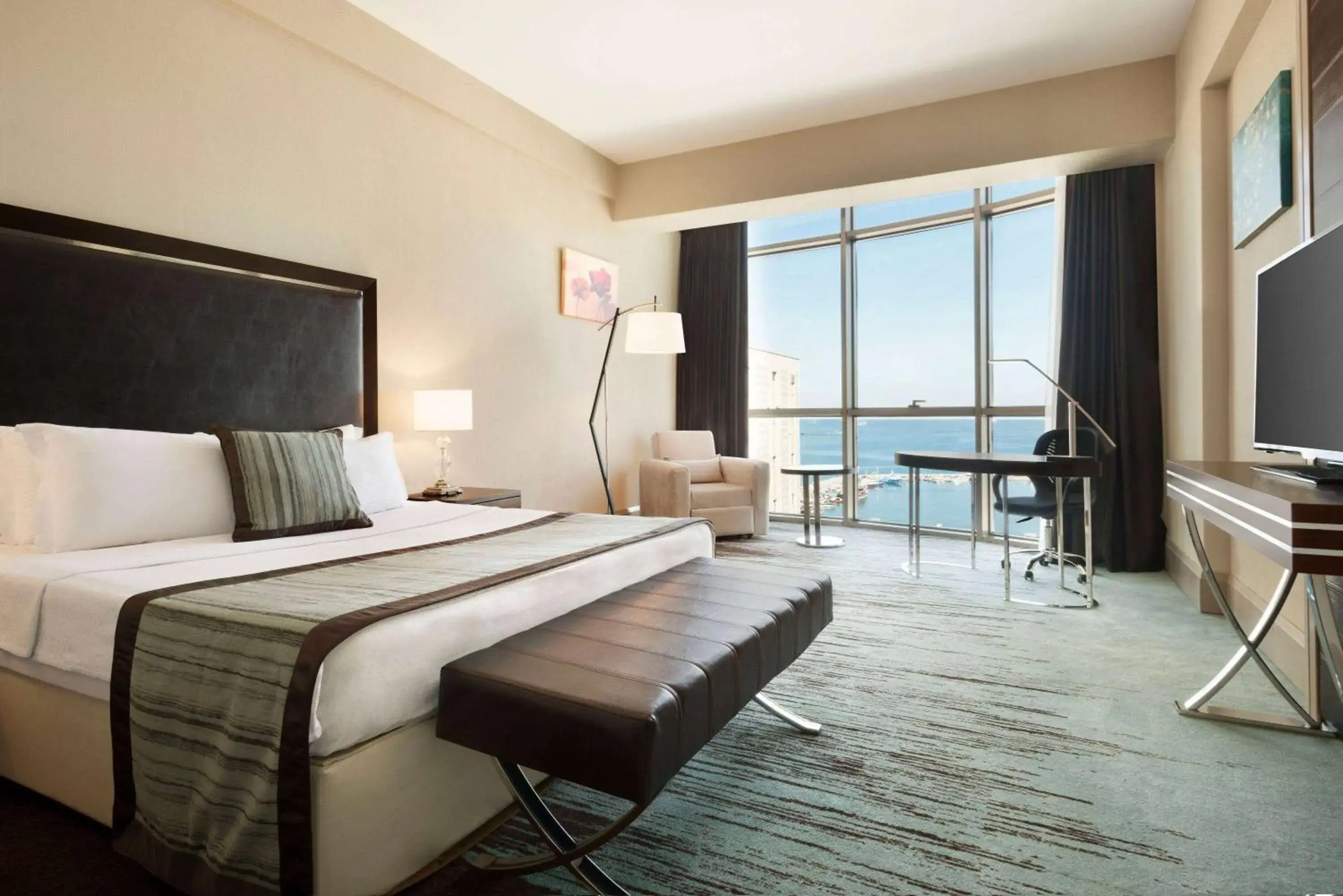 Bed in Ramada By Wyndham Iskenderun Bed in Ramada By Wyndham Iskenderun