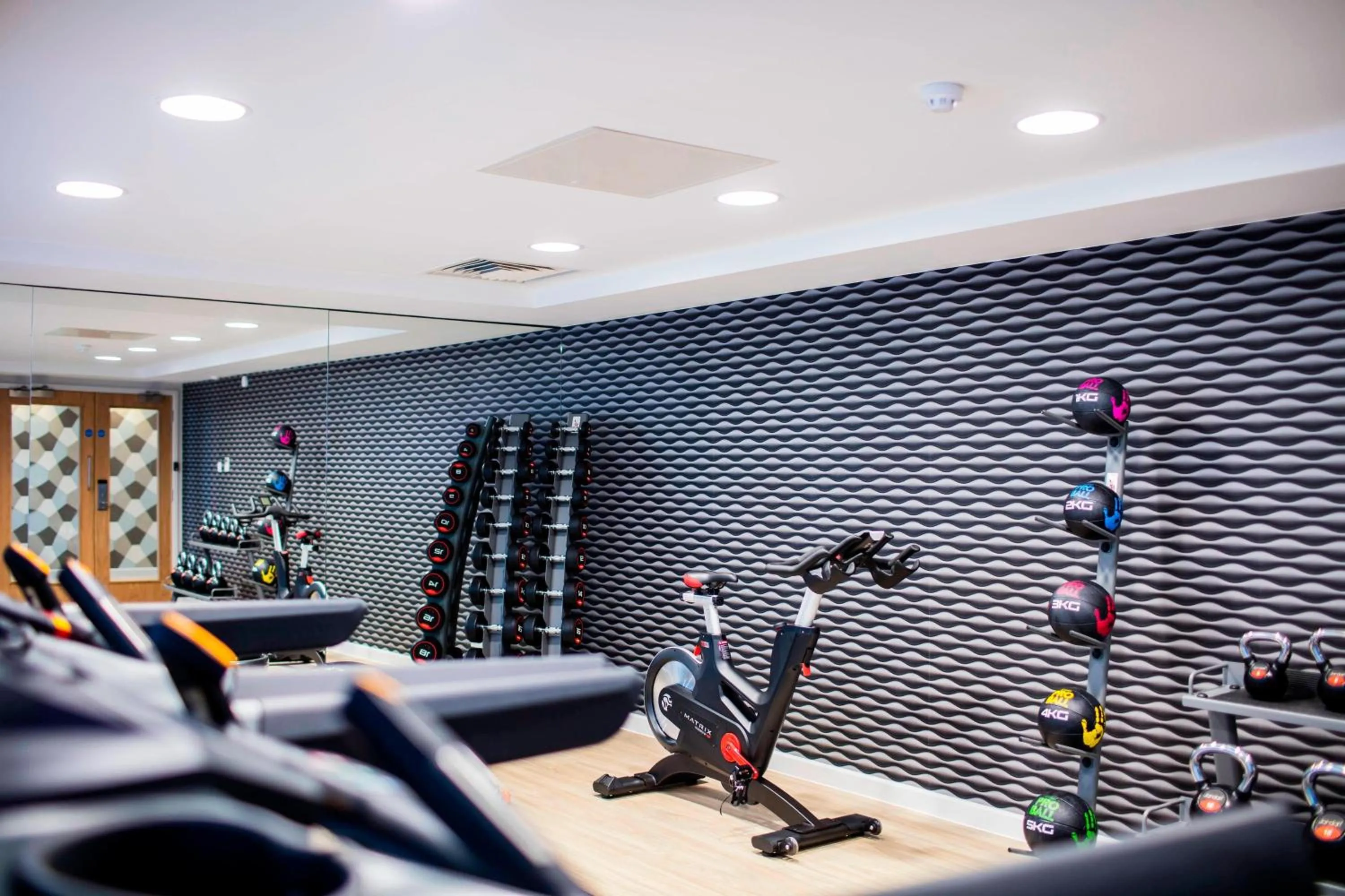 Fitness centre/facilities in AC Hotel by Marriott Birmingham