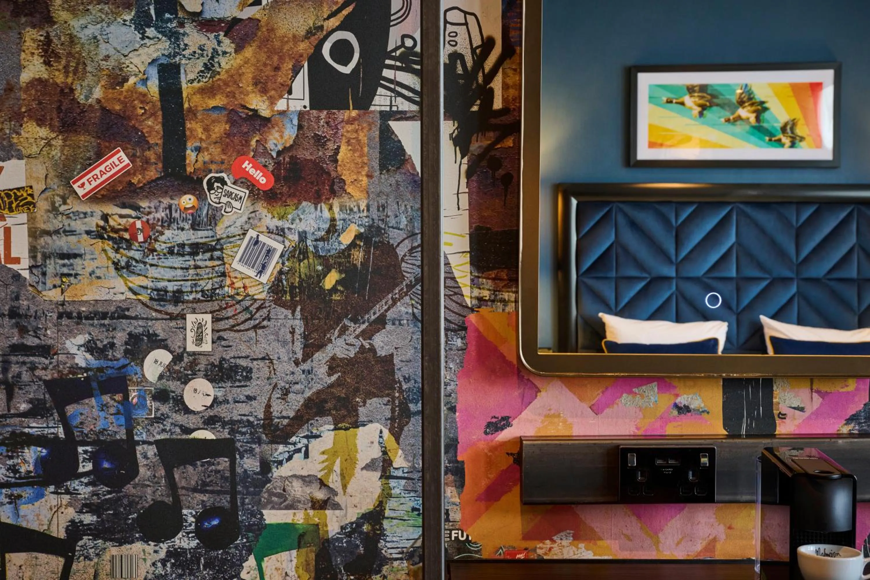 Bedroom in Malmaison Manchester