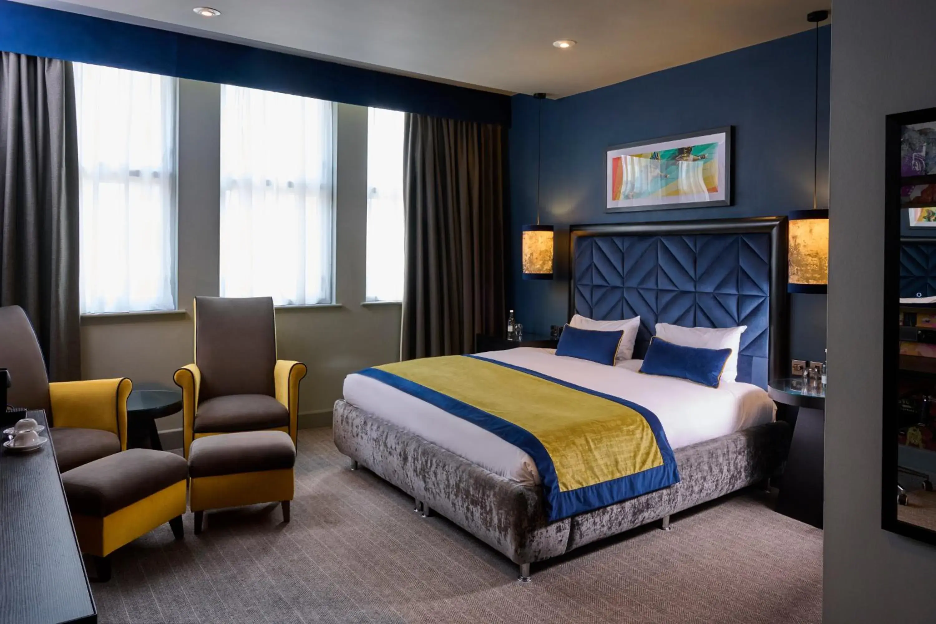 Bedroom, Bed in Malmaison Manchester Bedroom, Bed in Malmaison Manchester