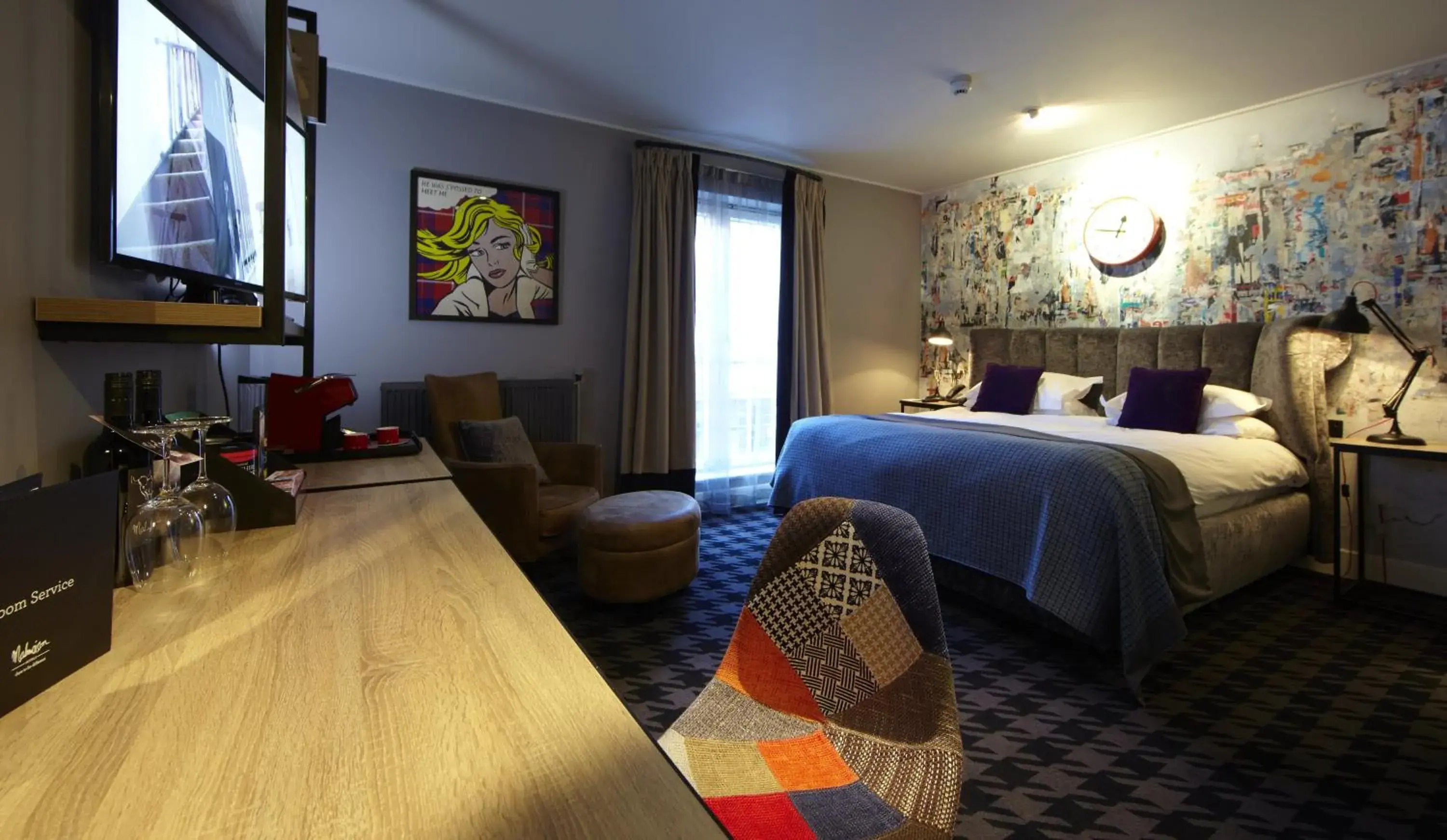 Photo of the whole room, Bed in Malmaison Glasgow Photo of the whole room, Bed in Malmaison Glasgow