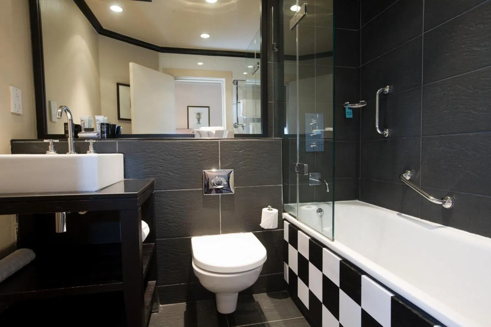 Bathroom in Malmaison Glasgow