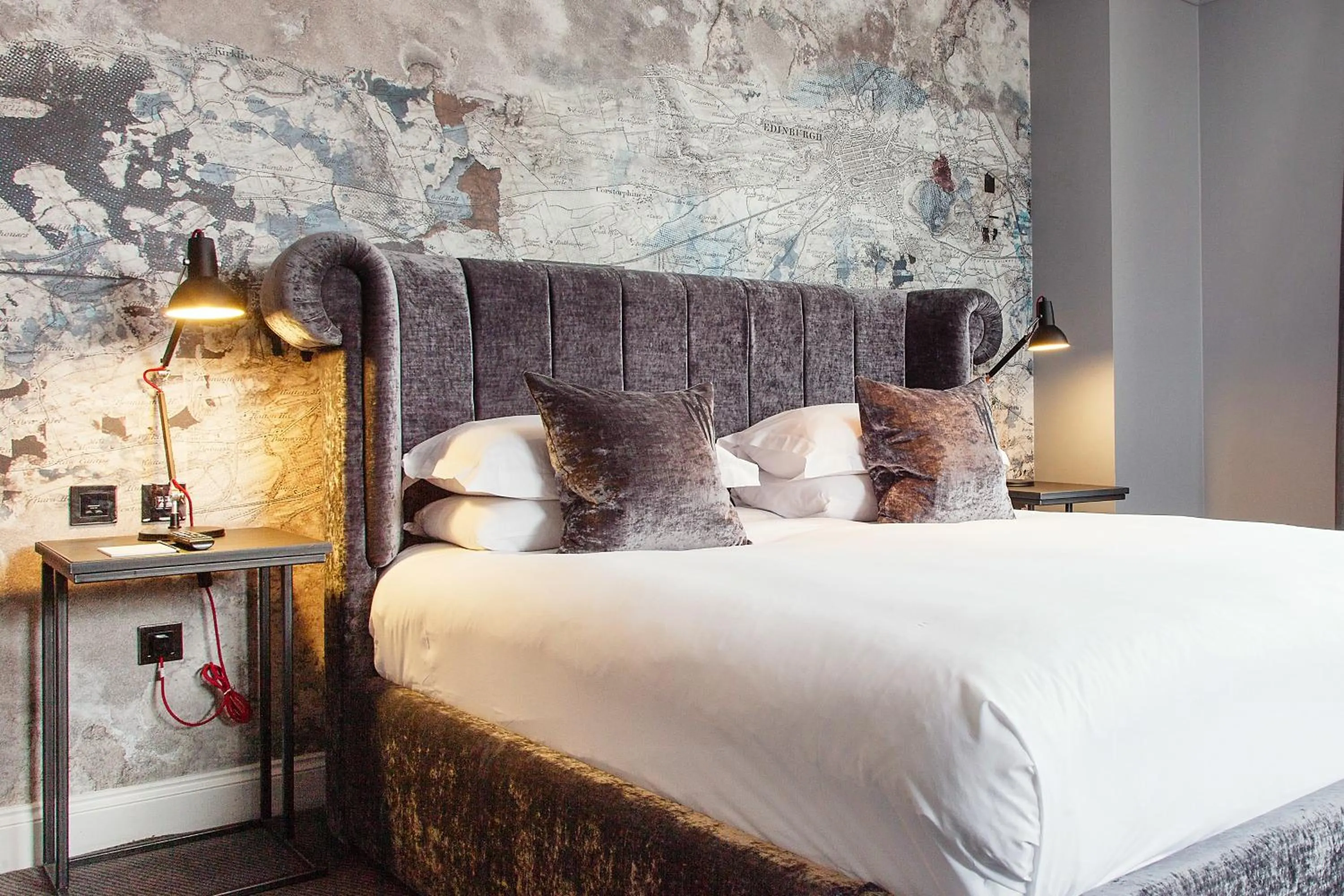 Bed in Malmaison Glasgow