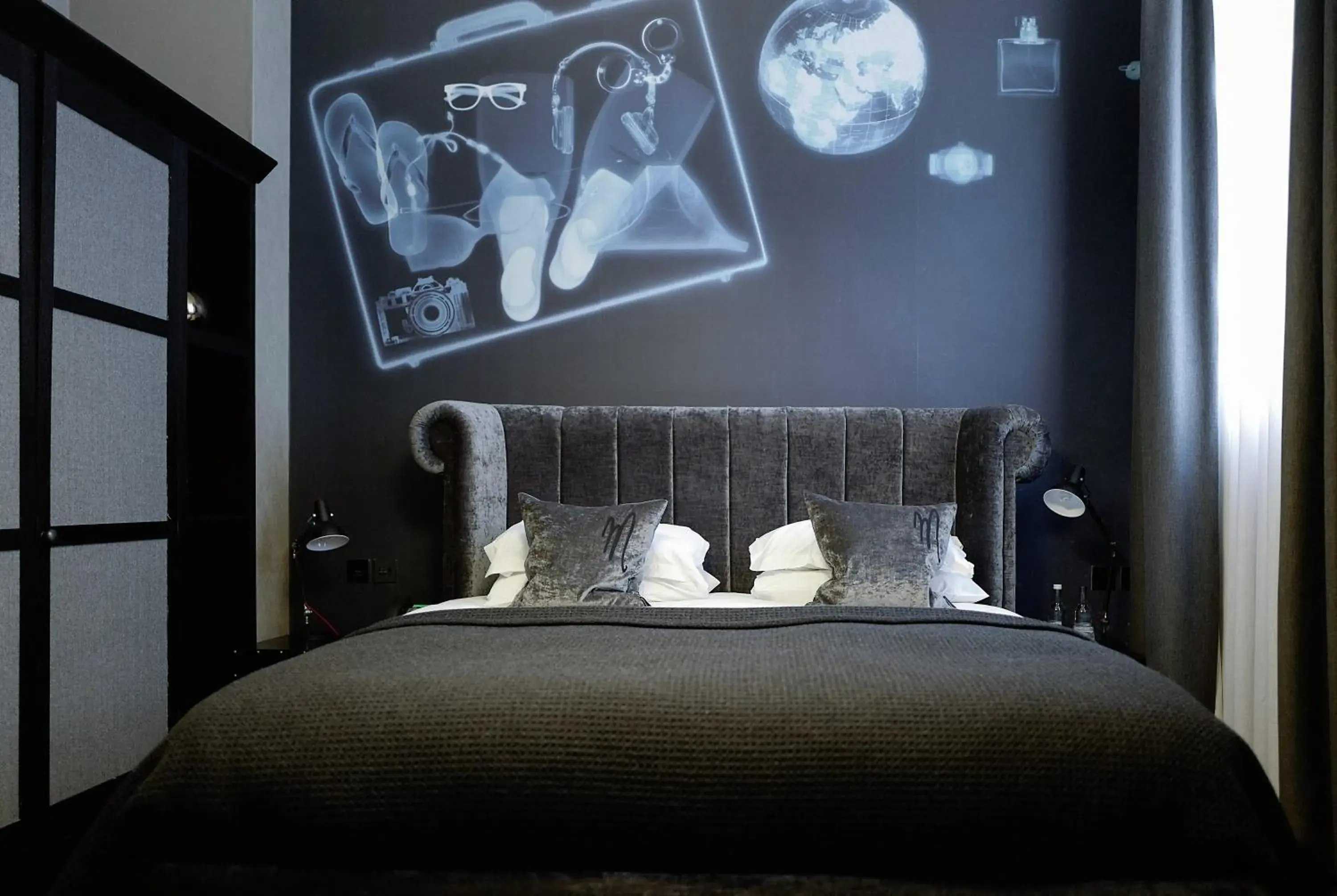 Bedroom, Bed in Malmaison Glasgow Bedroom, Bed in Malmaison Glasgow