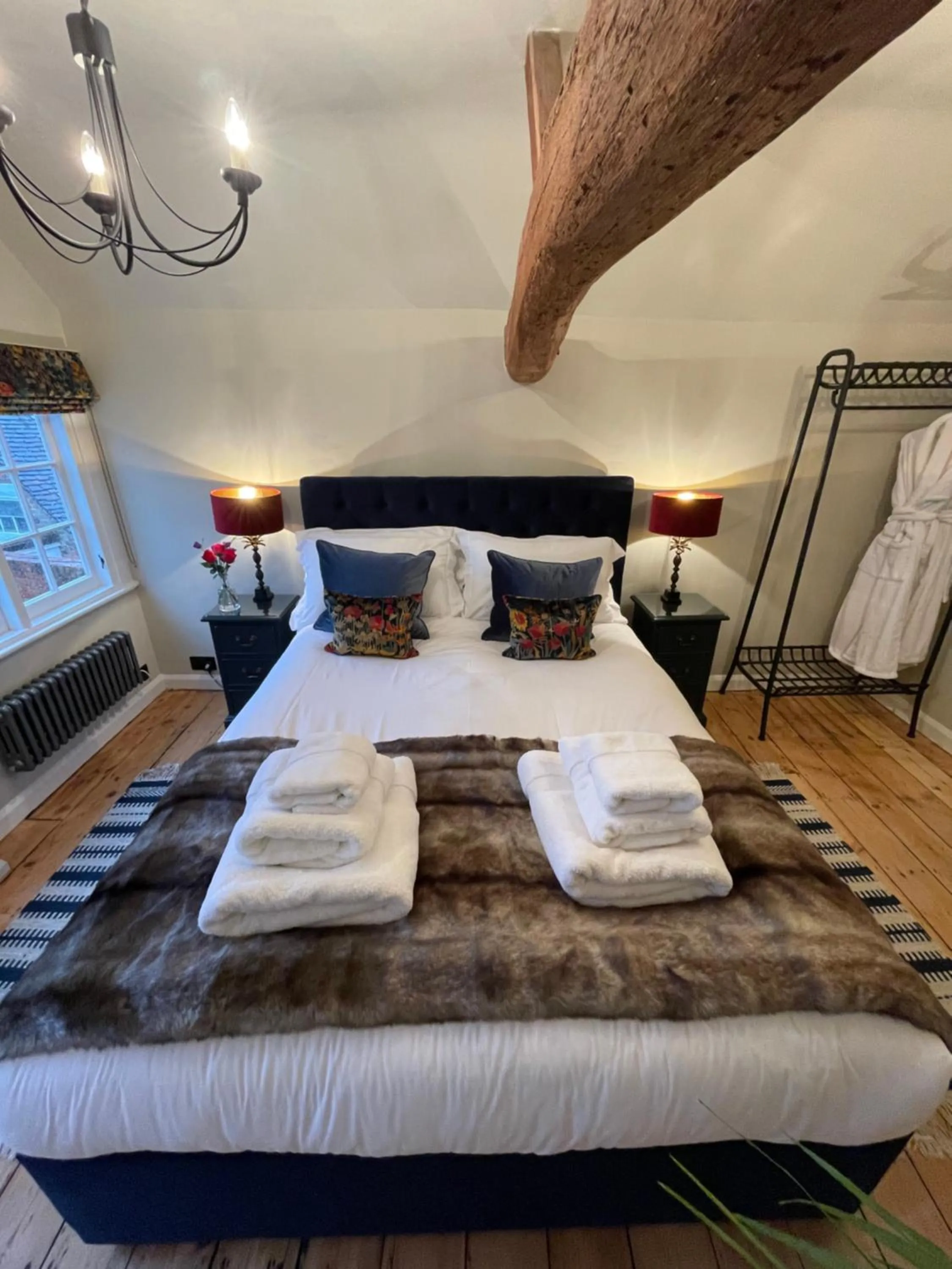 Bed in The Clock House