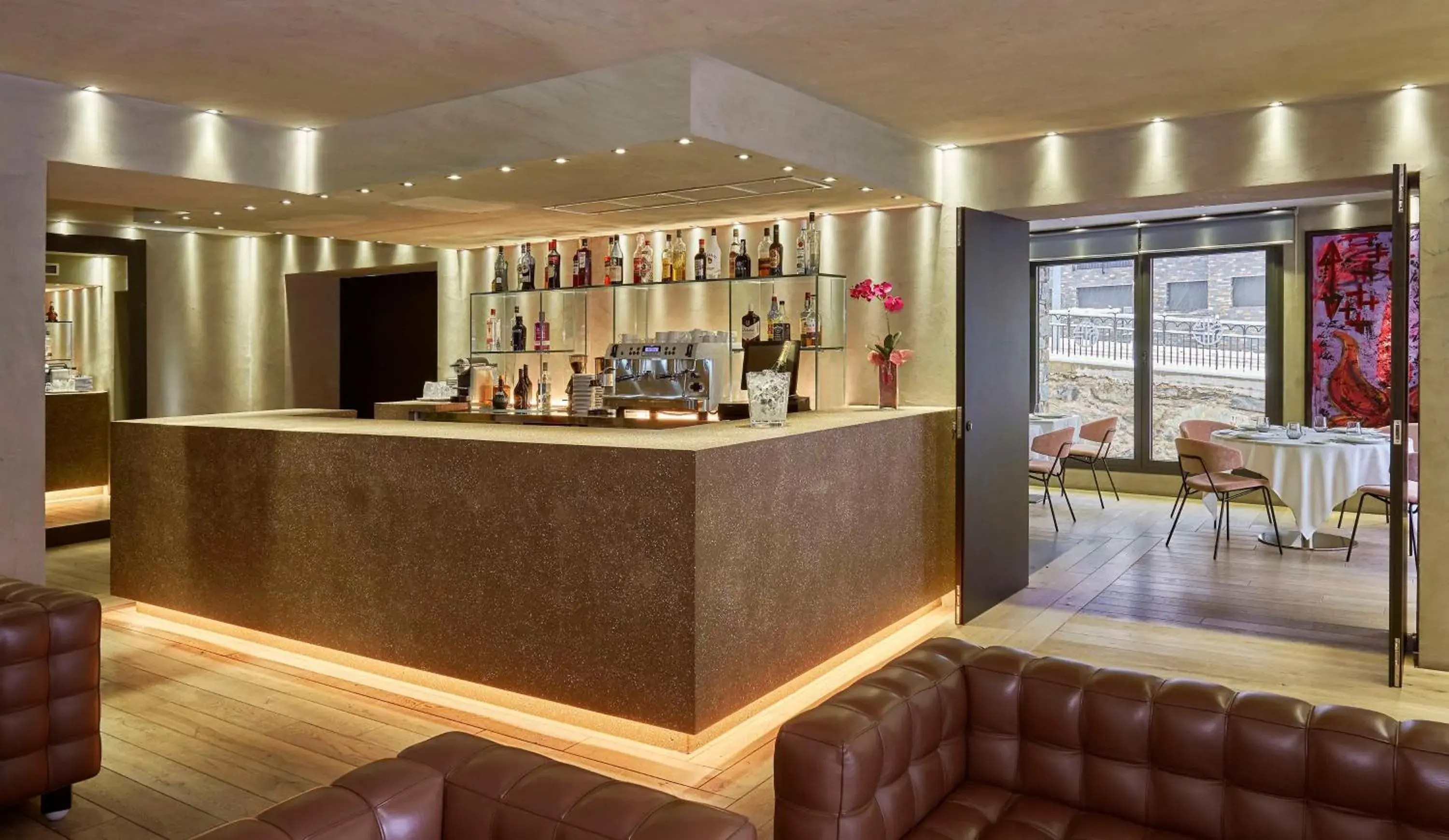 Lounge or bar in NH Collection Andorra Palomé Lounge or bar in NH Collection Andorra Palomé