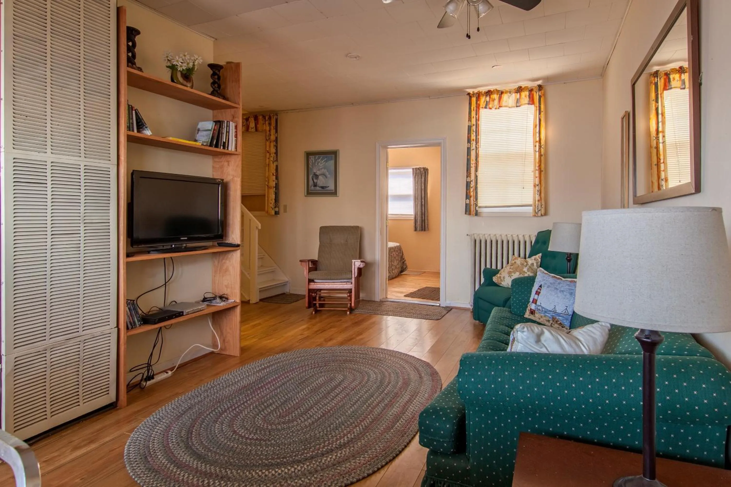 Living room in Waterside Apts.
