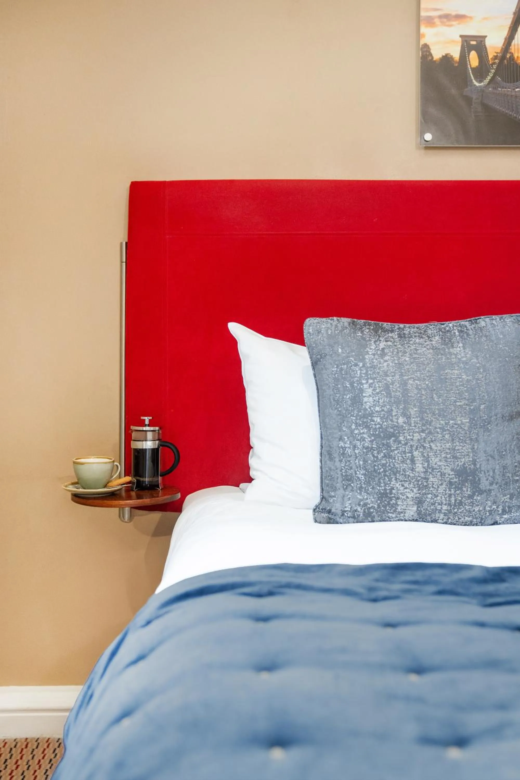 Bed in The Clifton Hotel Bristol