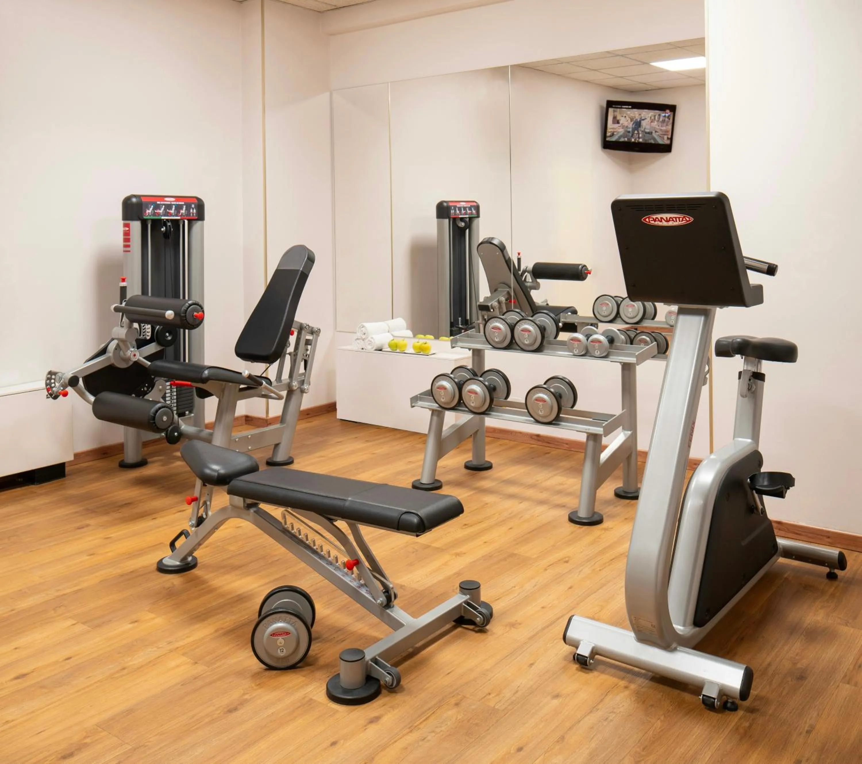 Fitness centre/facilities in Starhotels Cristallo Palace