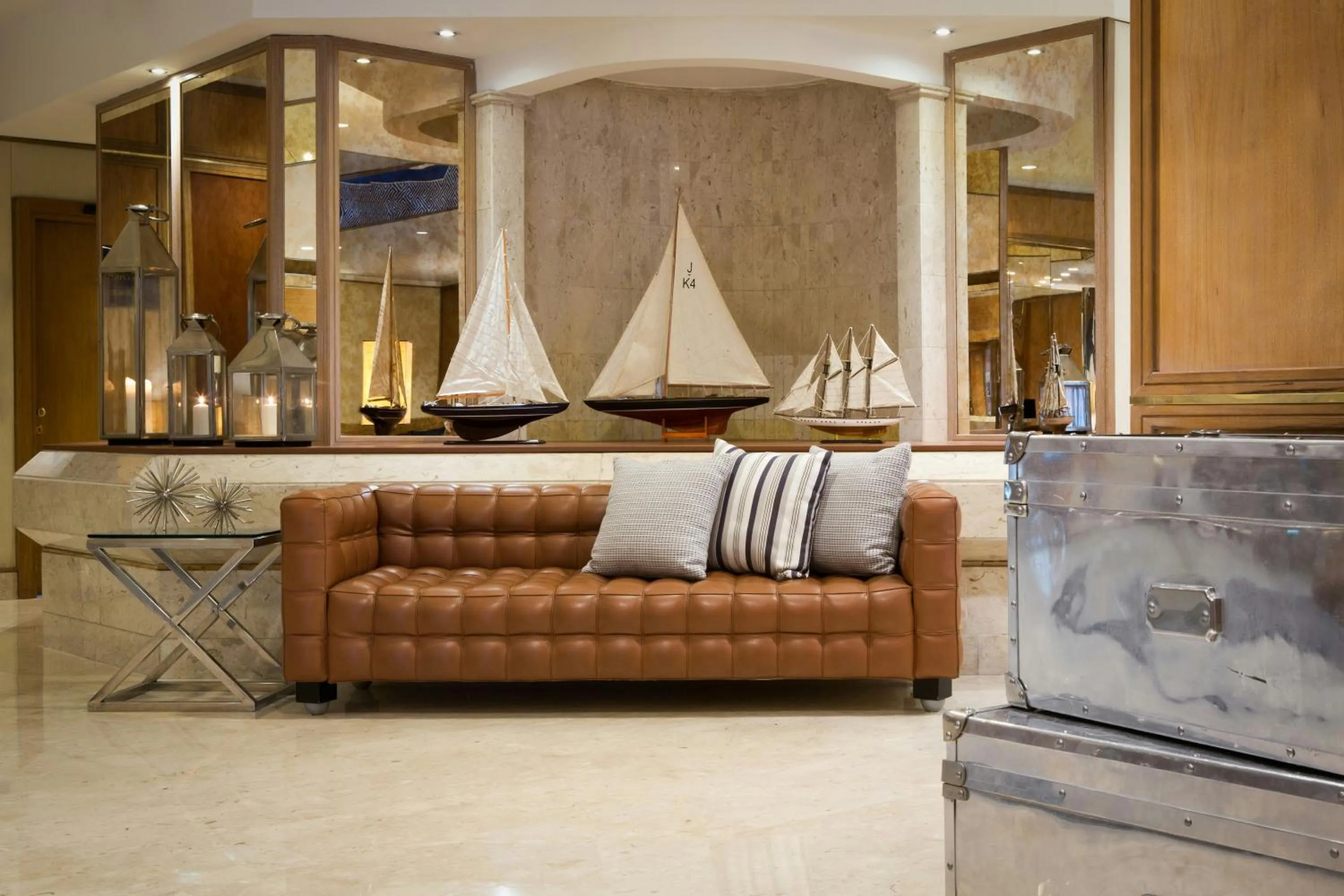 Lobby or reception in Starhotels President