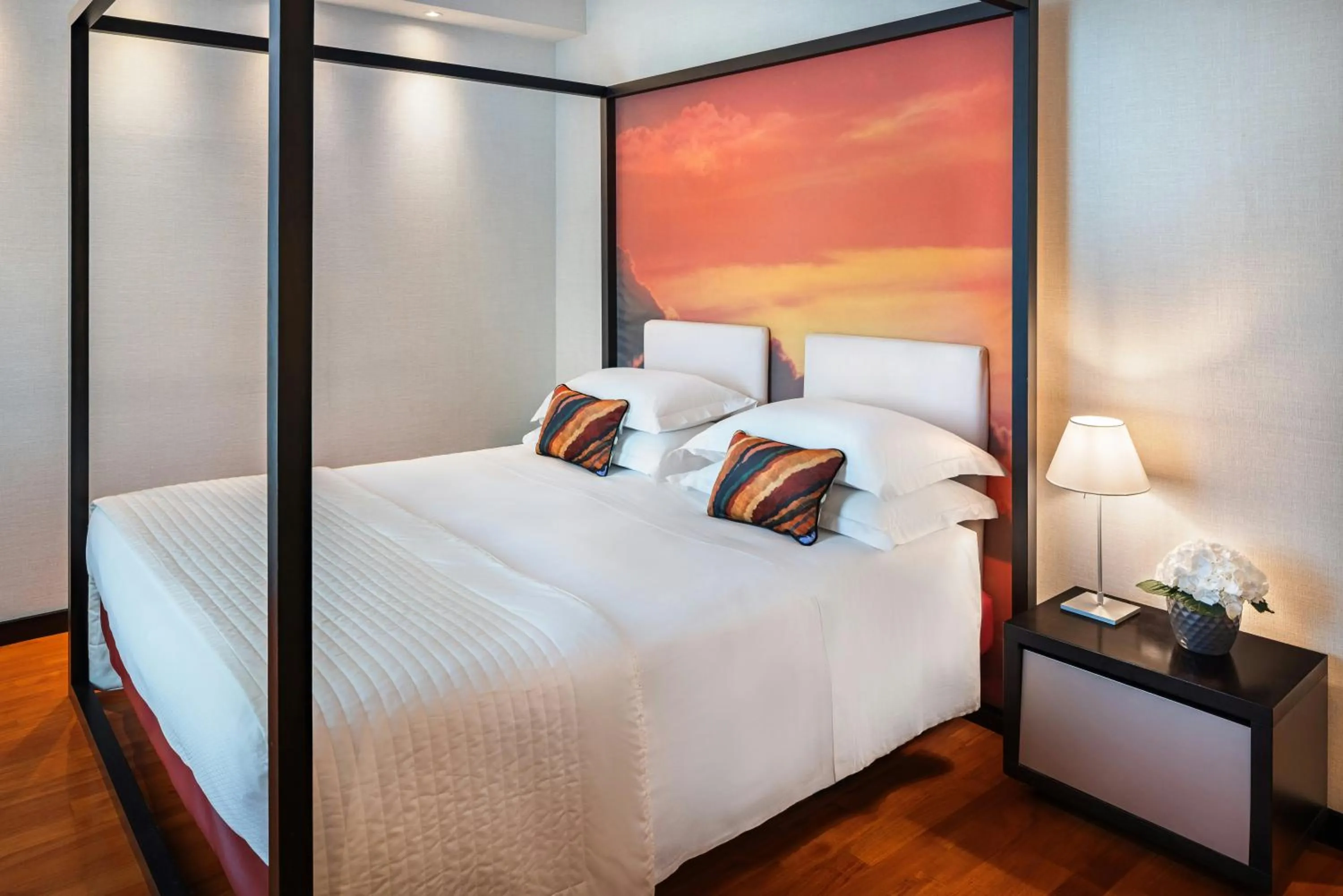 Bedroom, Bed in Starhotels Anderson