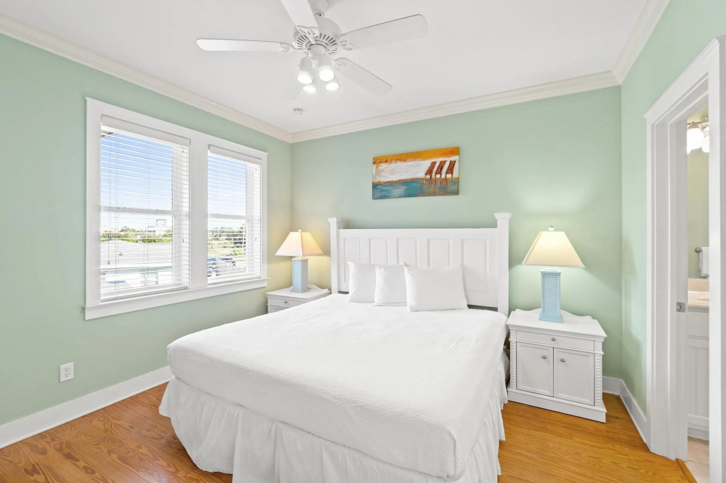 Bed in La Valencia Villas