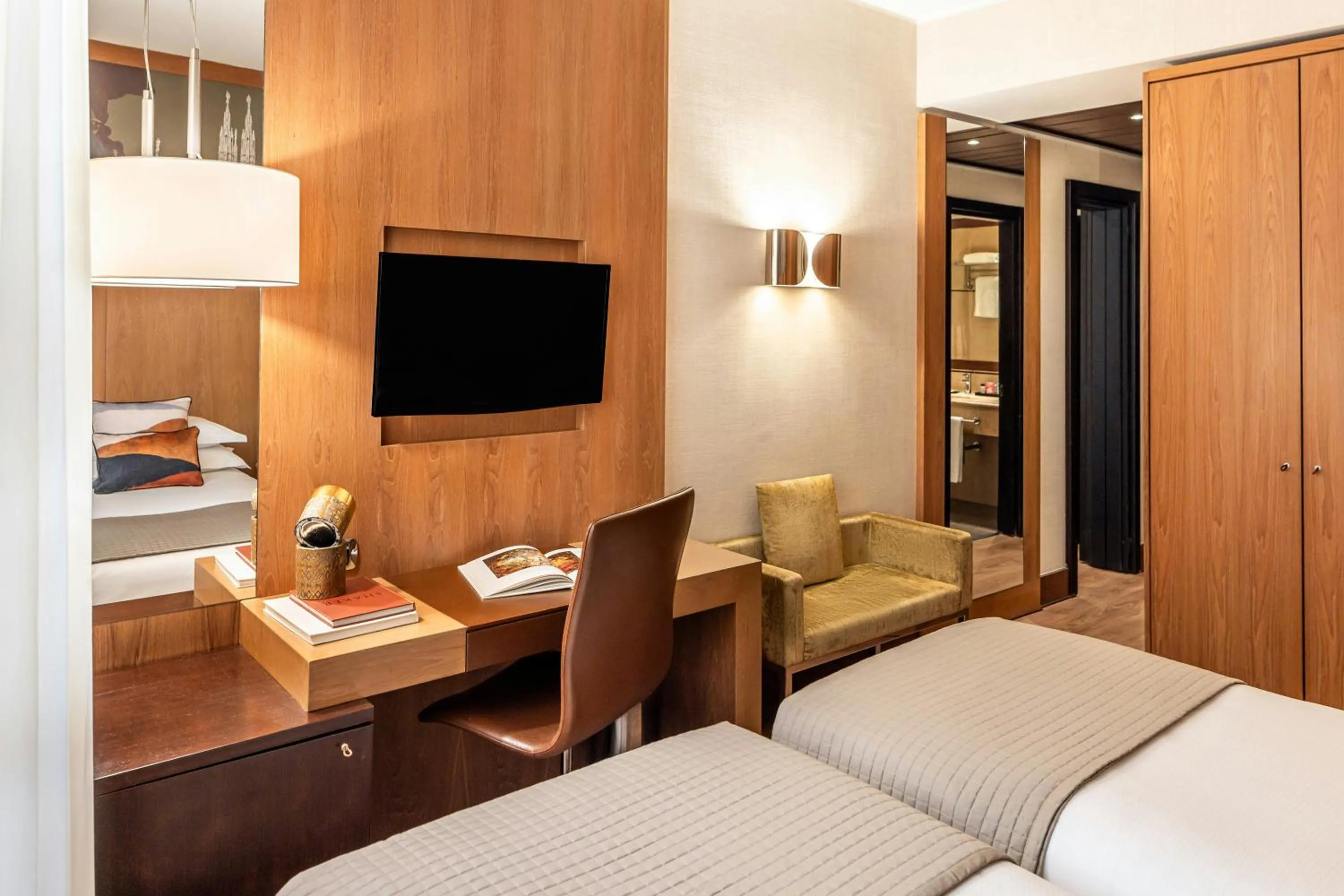 Bedroom, Bed in Starhotels Ritz