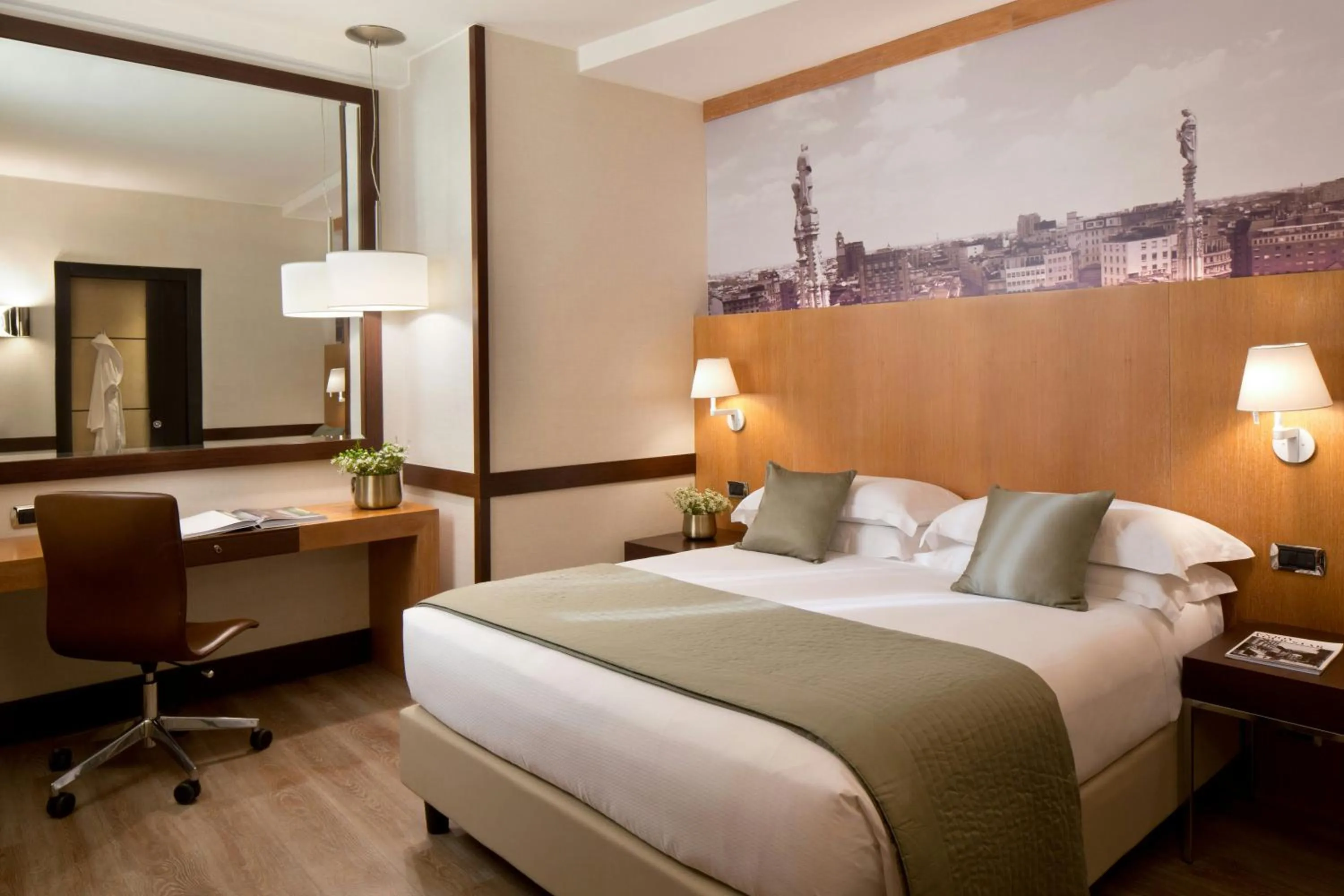 Bedroom, Bed in Starhotels Ritz