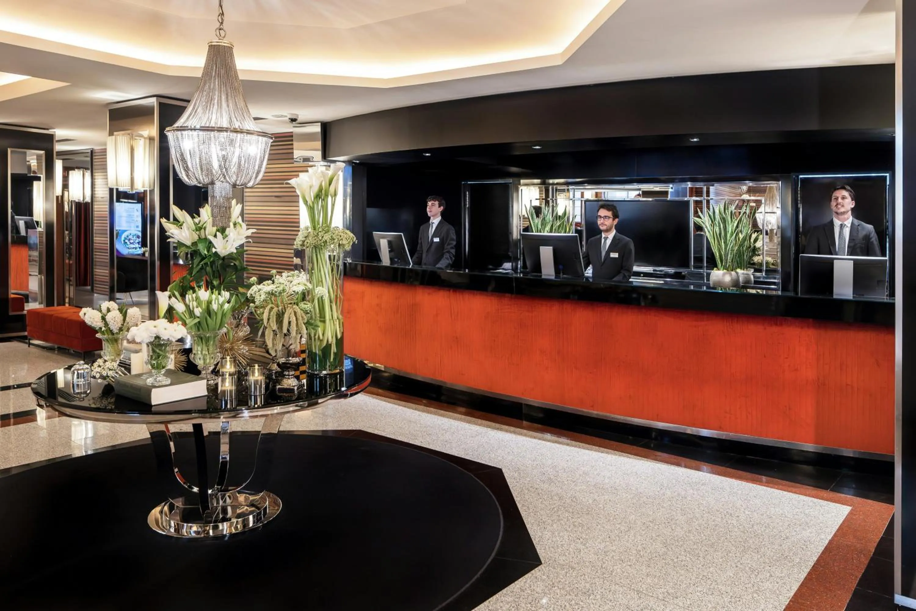 Lobby or reception in Starhotels Ritz