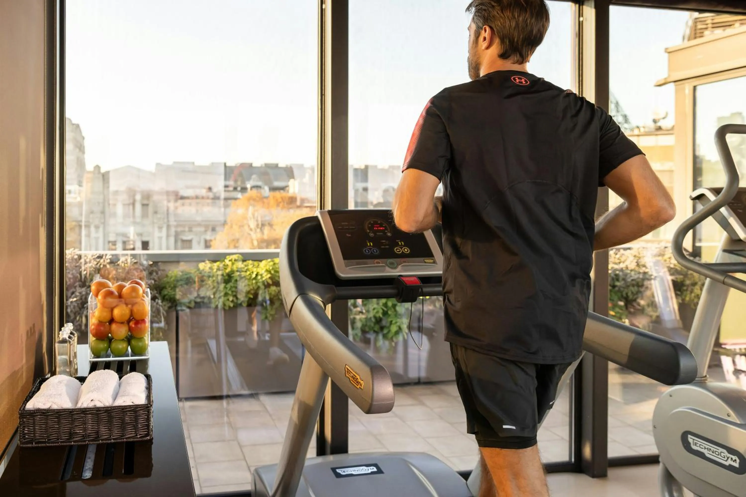 Fitness centre/facilities in Starhotels Echo