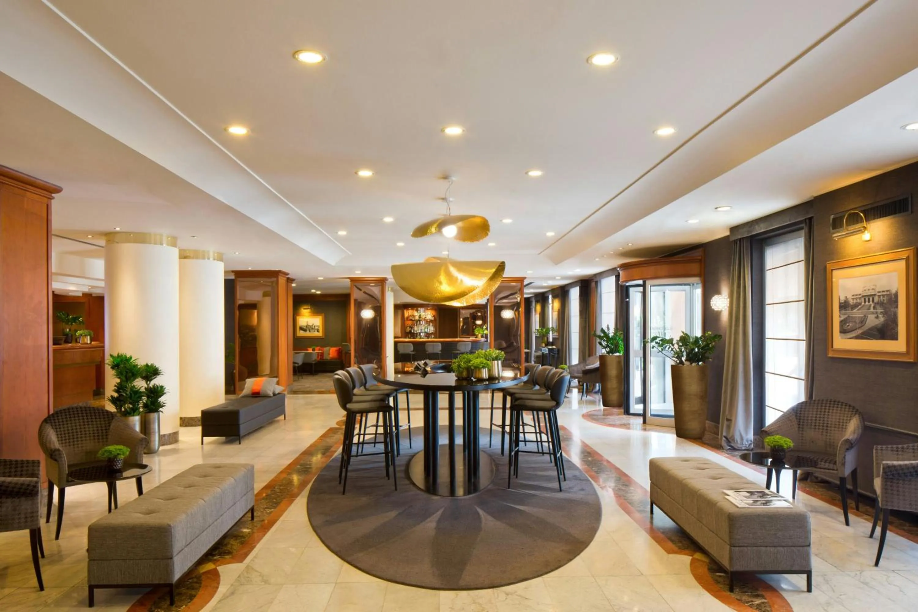 Decorative detail in Starhotels Tourist