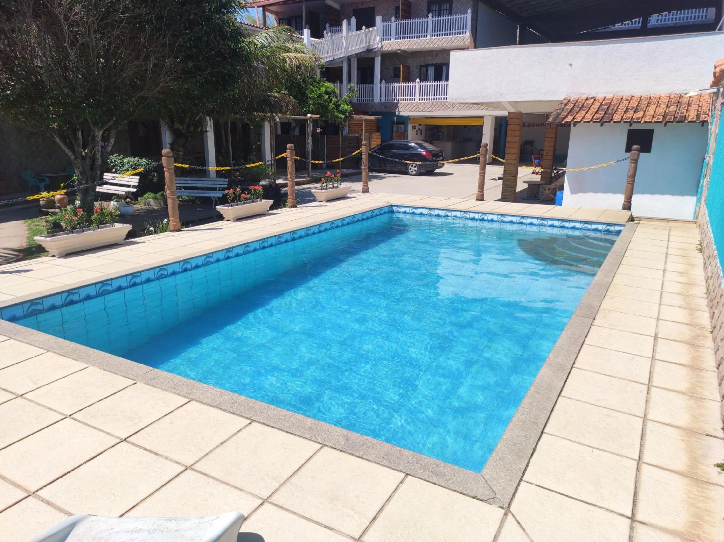 Swimming pool in Pousada Laguna Beach Club