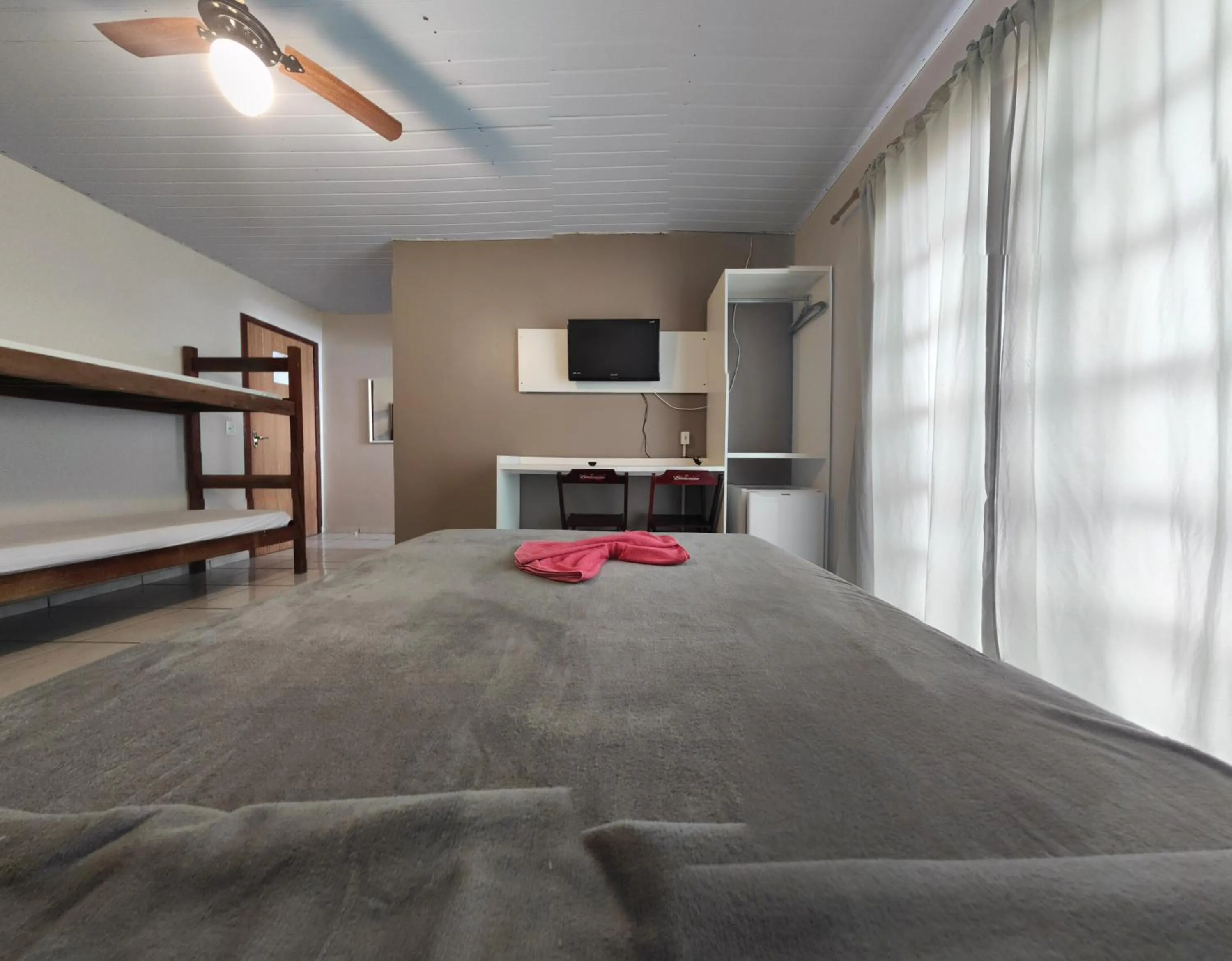 Bed in Pousada Laguna Beach Club