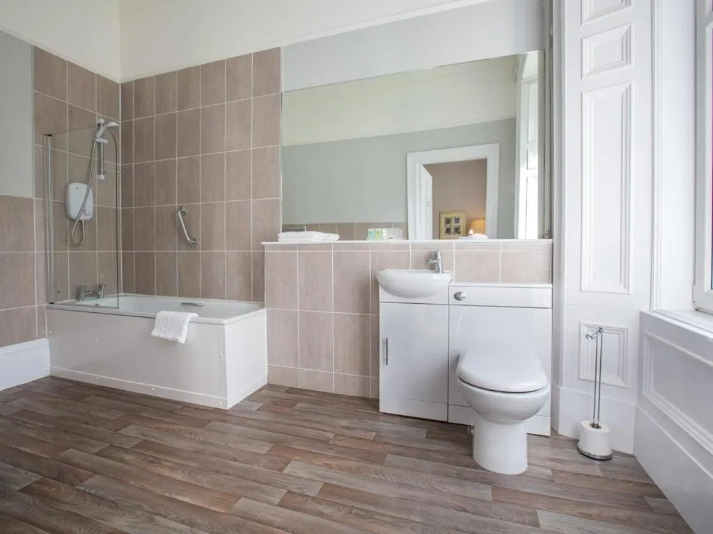 Bathroom in Balcary House Hotel