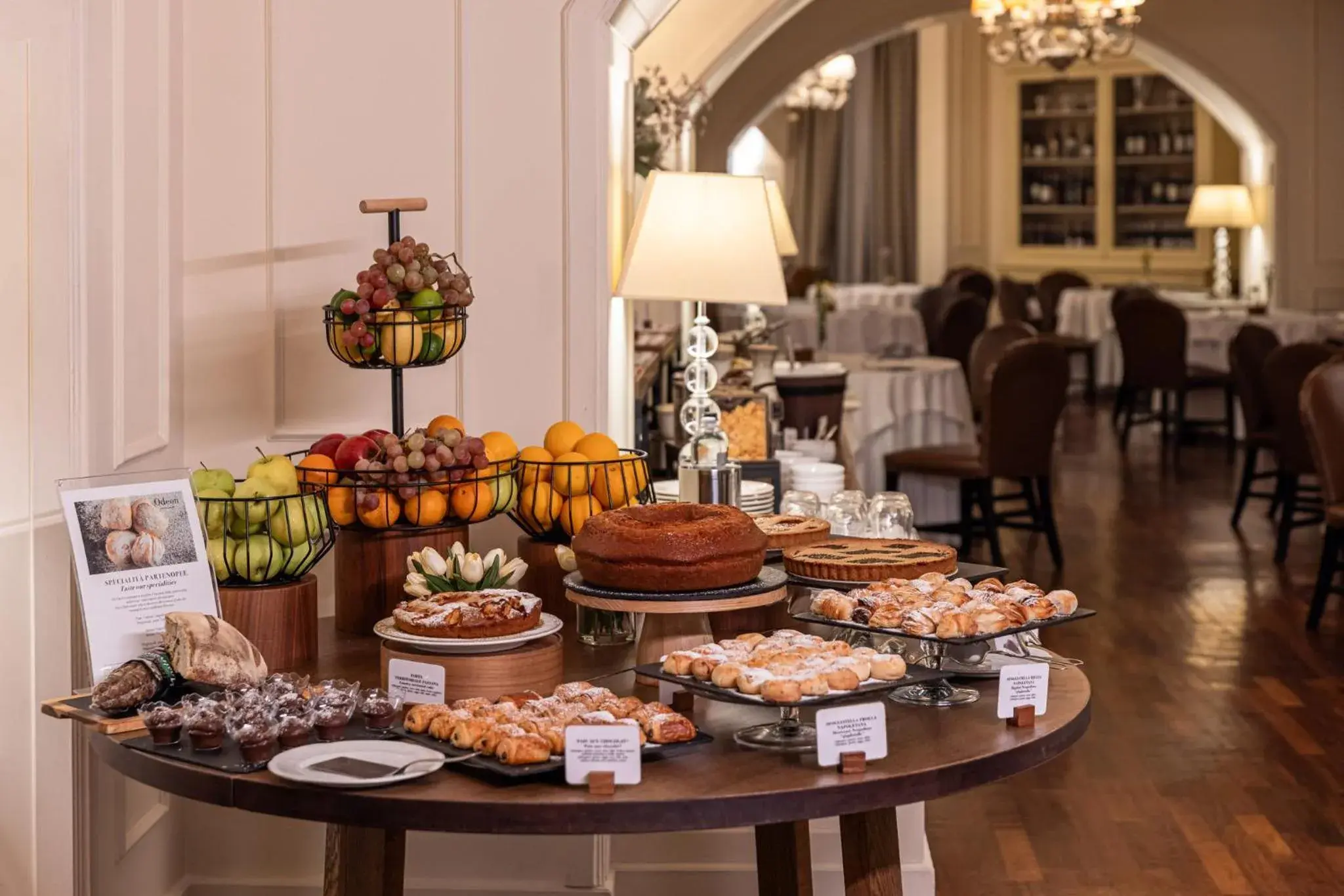 Breakfast in Starhotels Terminus Breakfast in Starhotels Terminus