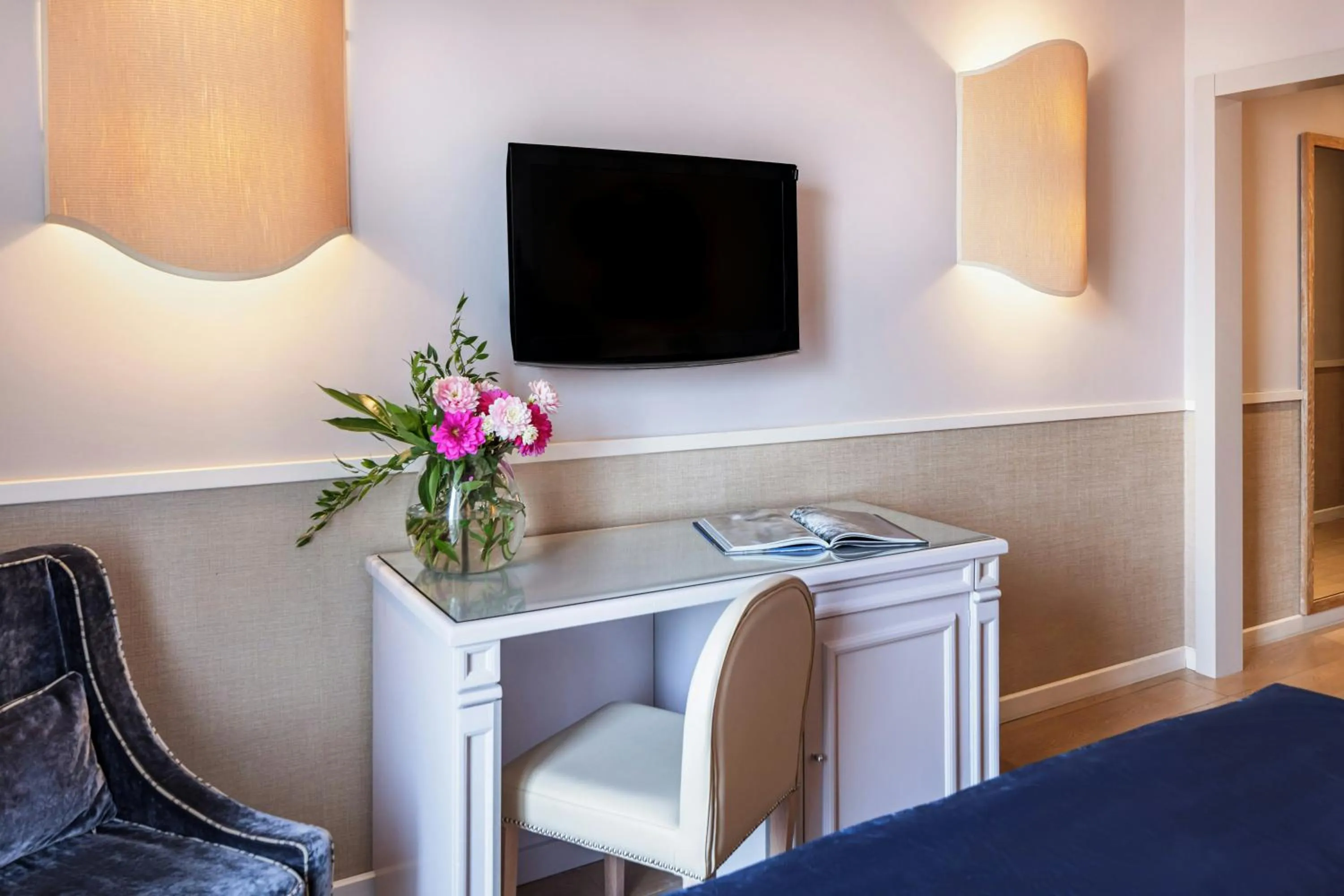 Bedroom, Bed in Starhotels Terminus